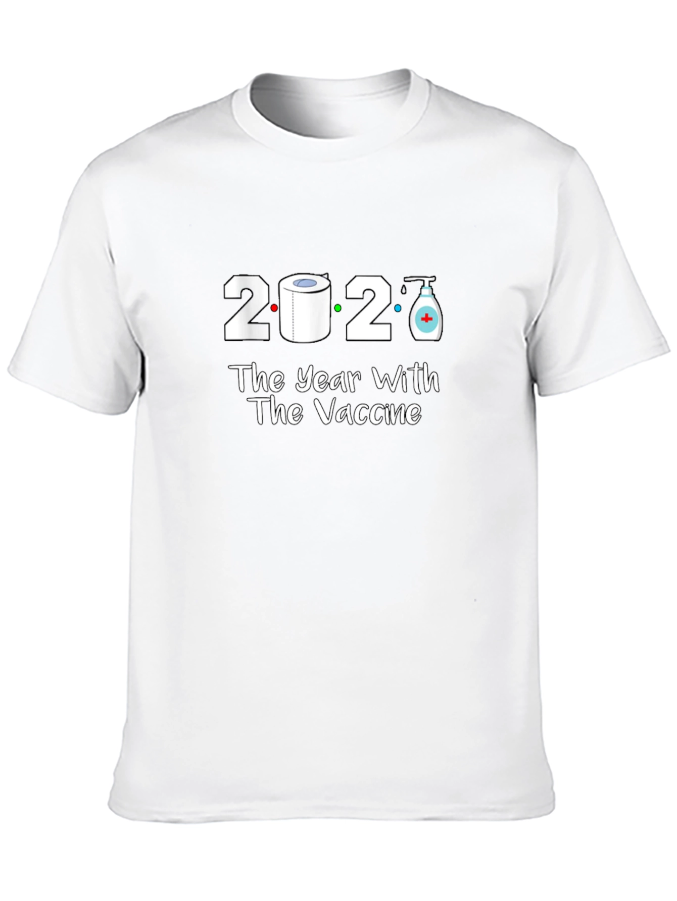 2020 The Year With The Vaccine T-Shirt