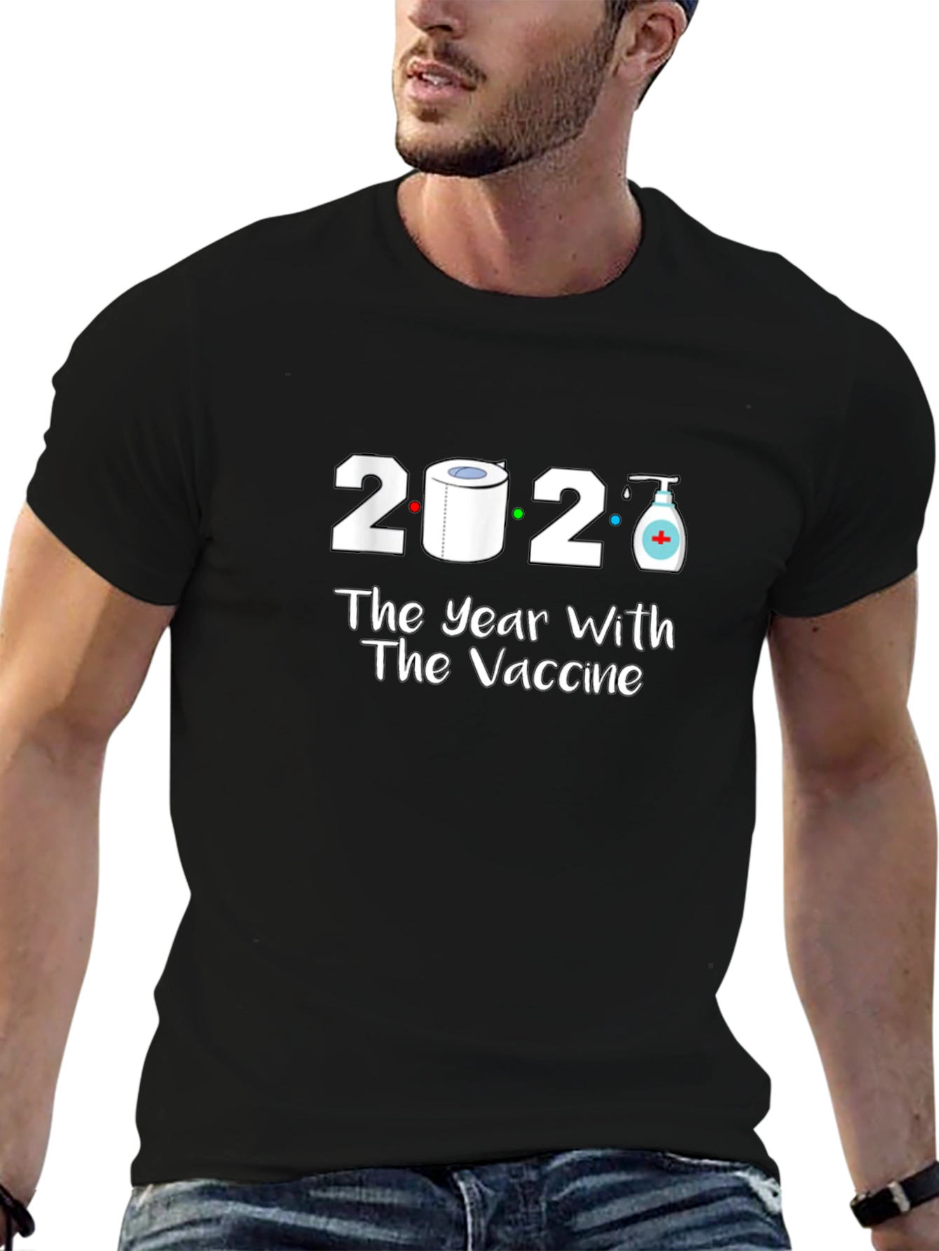 2020 The Year With The Vaccine T-Shirt
