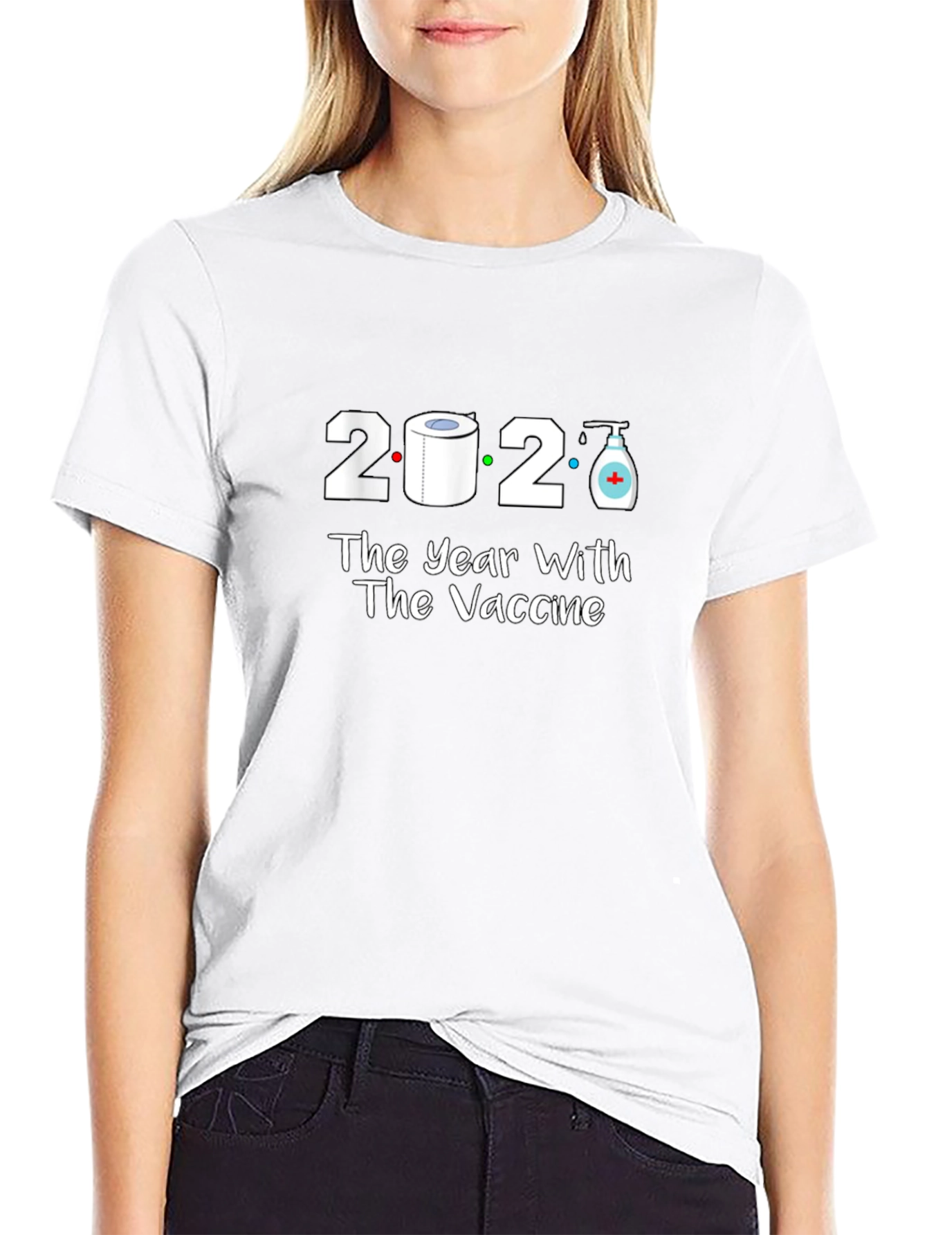 2020 The Year With The Vaccine T-Shirt
