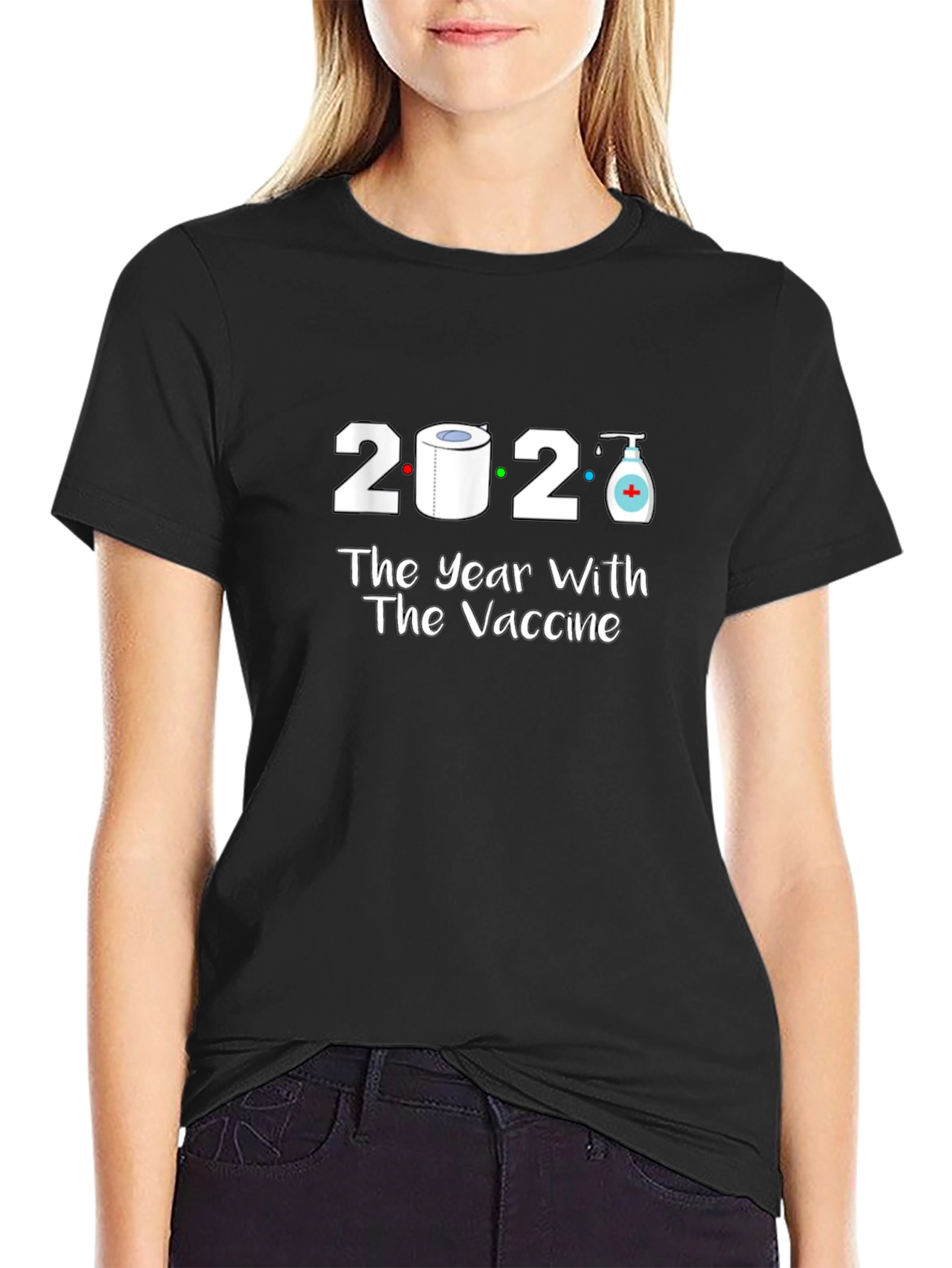 2020 The Year With The Vaccine T-Shirt