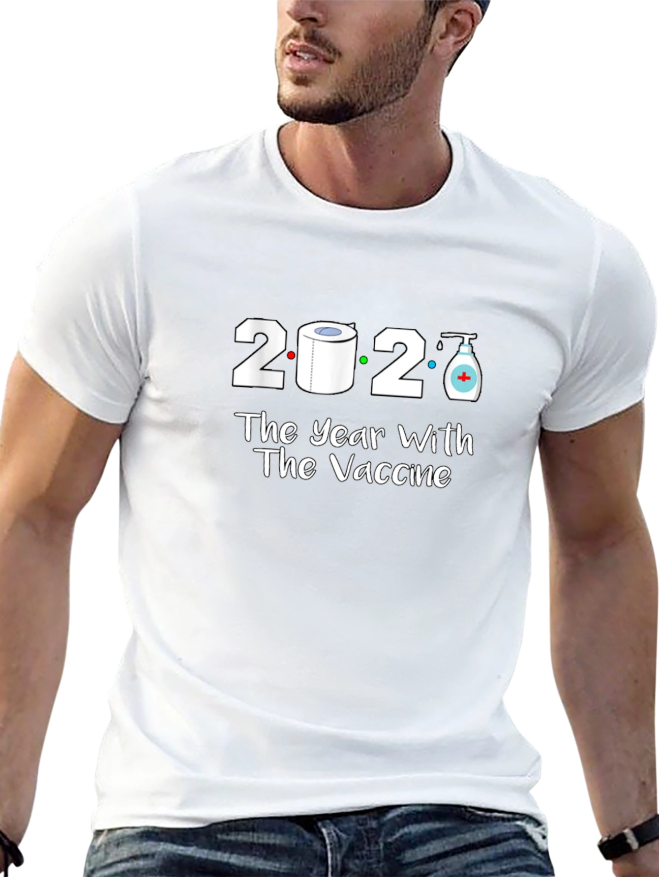 2020 The Year With The Vaccine T-Shirt
