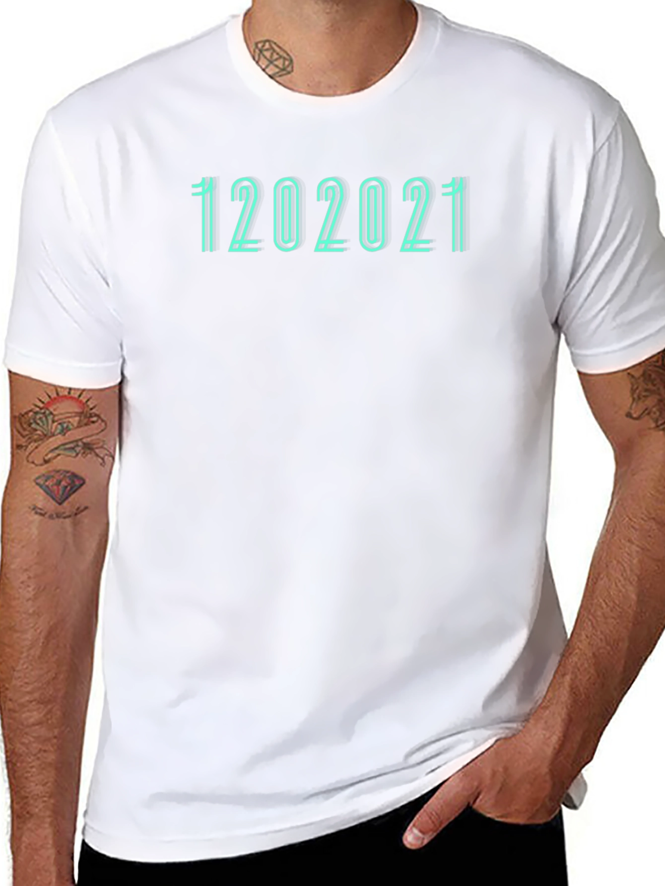 1202021 Graphic Tee - Black