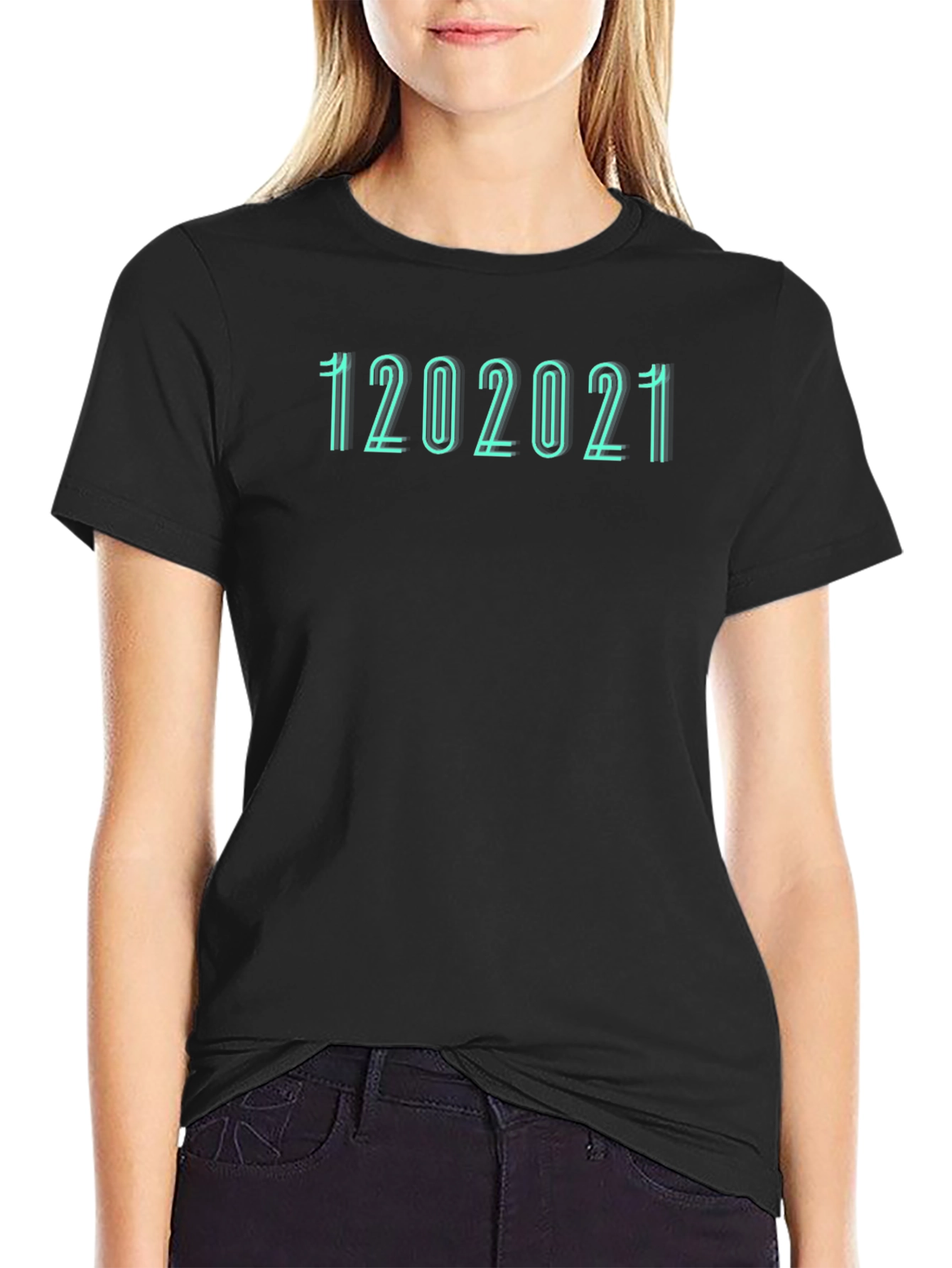 1202021 Graphic Tee - Black
