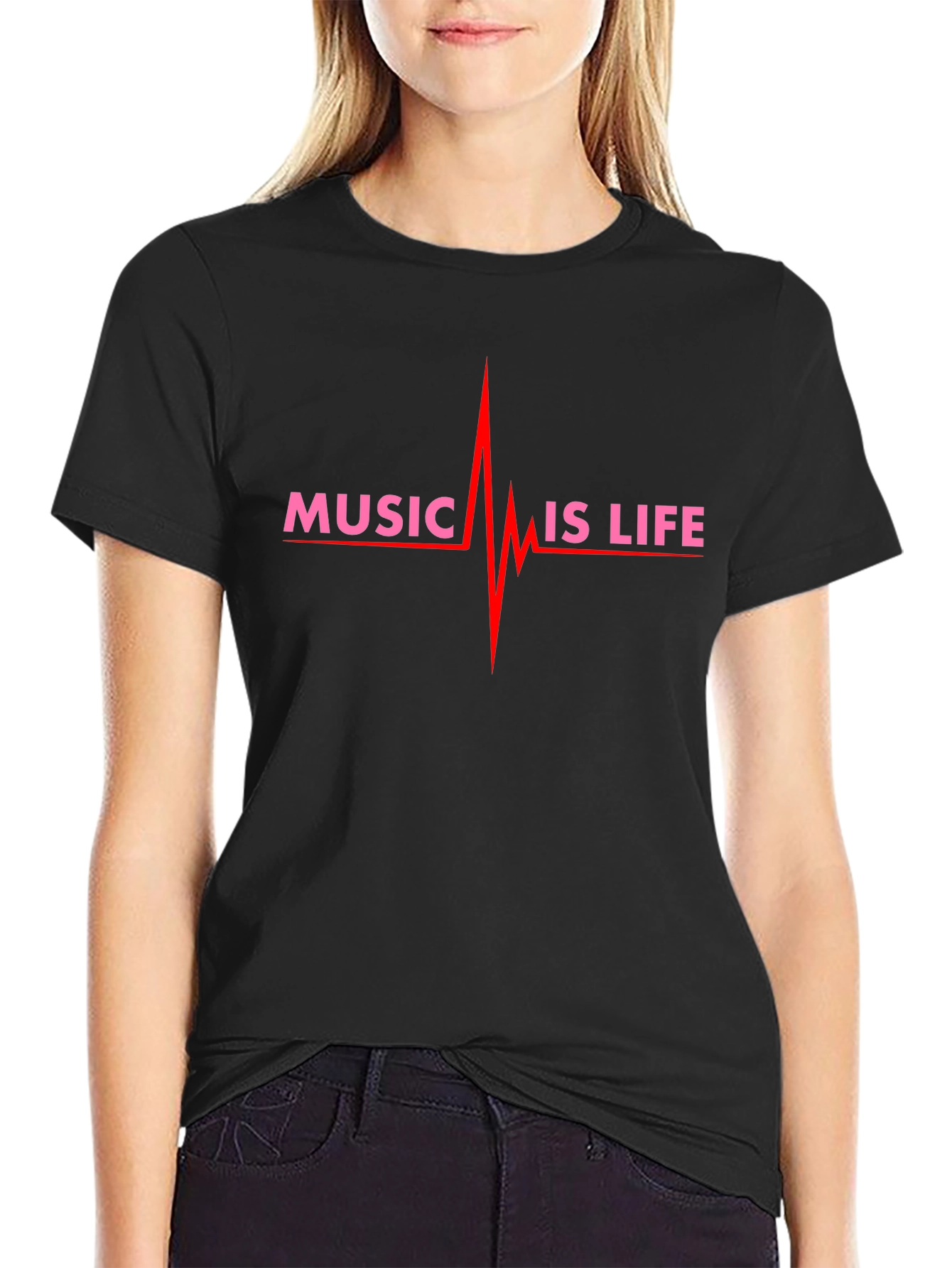 Music Is Life T-Shirt - Stylish Graphic Tee