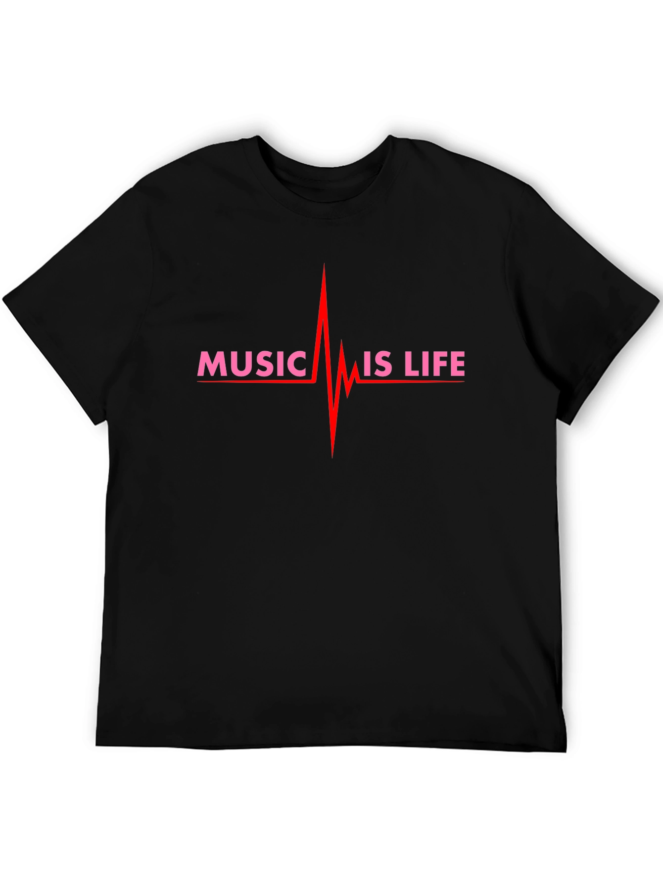Music Is Life T-Shirt - Stylish Graphic Tee