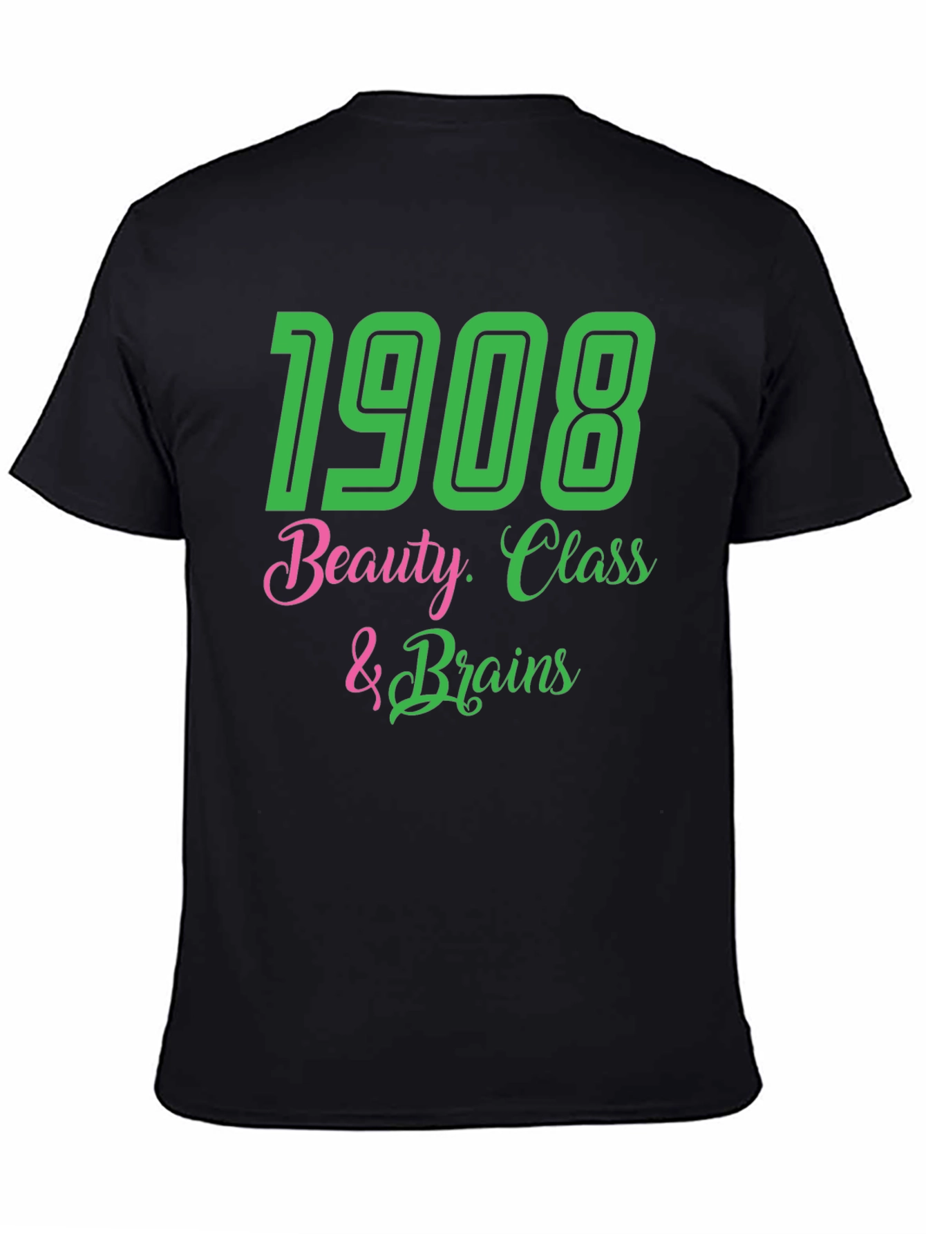 1908 Beauty Class & Brains Graphic T-Shirt