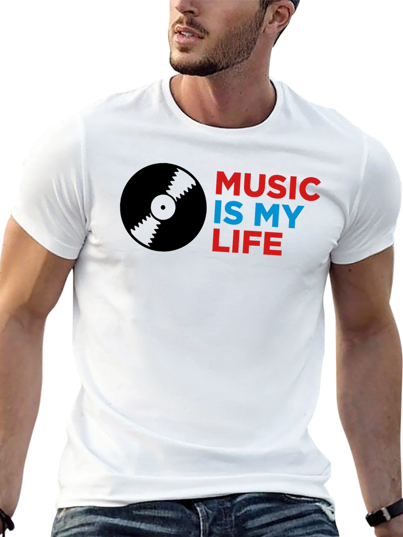 Music Is My Life Graphic Tee