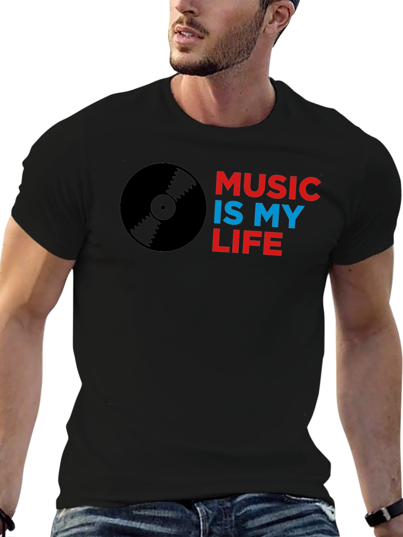 Music Is My Life Graphic Tee