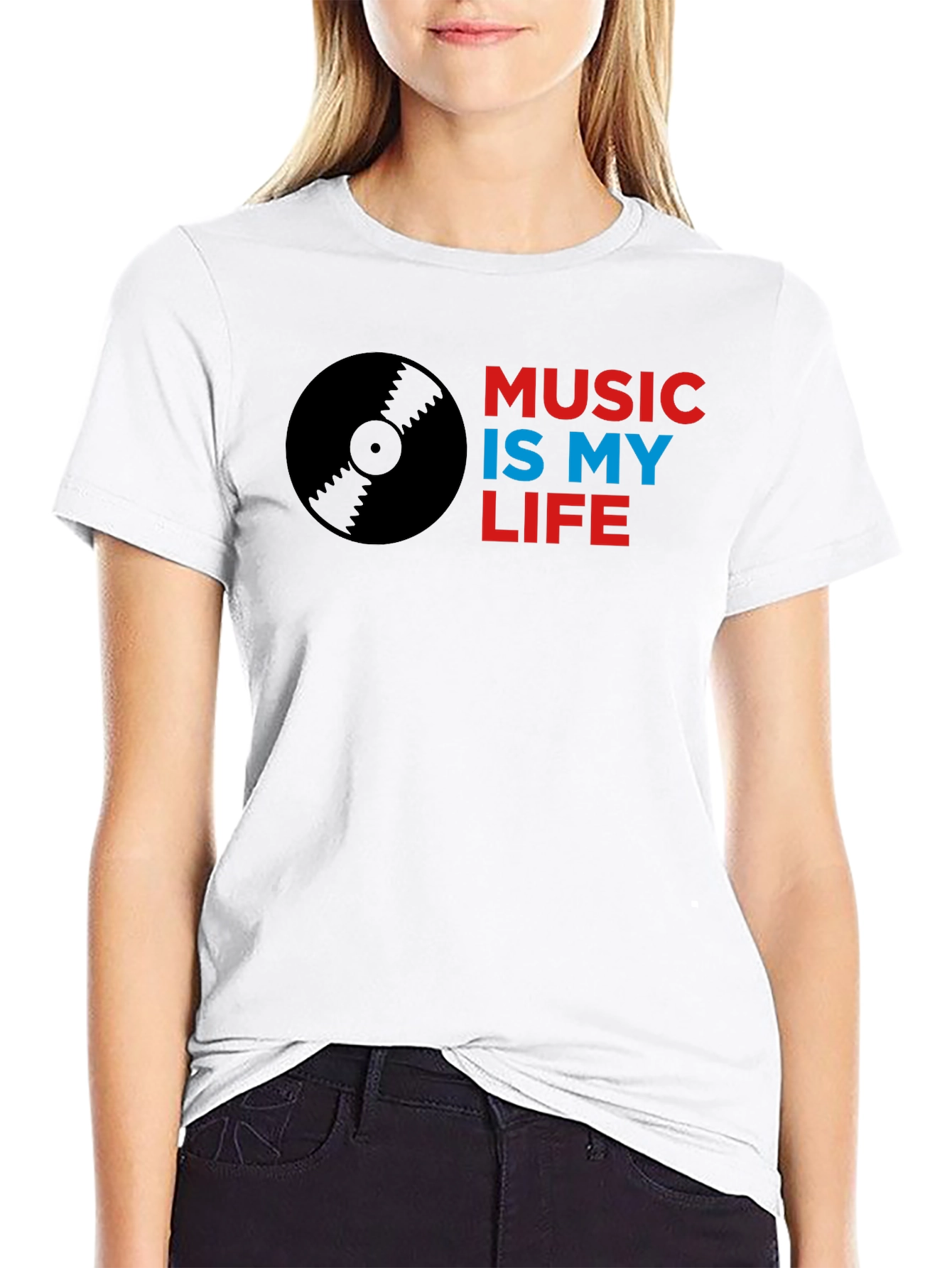 Music Is My Life Graphic Tee