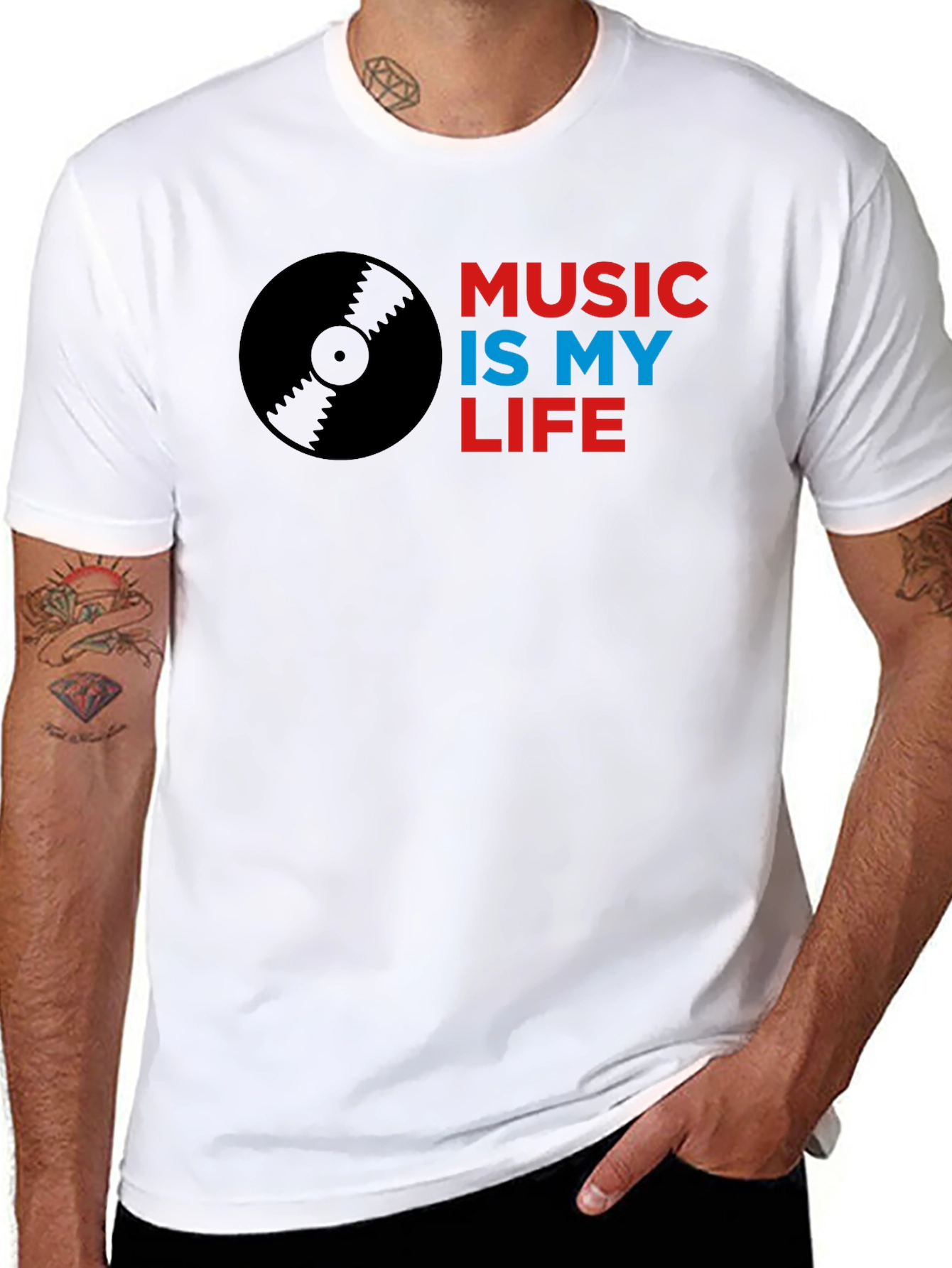 Music Is My Life Graphic Tee
