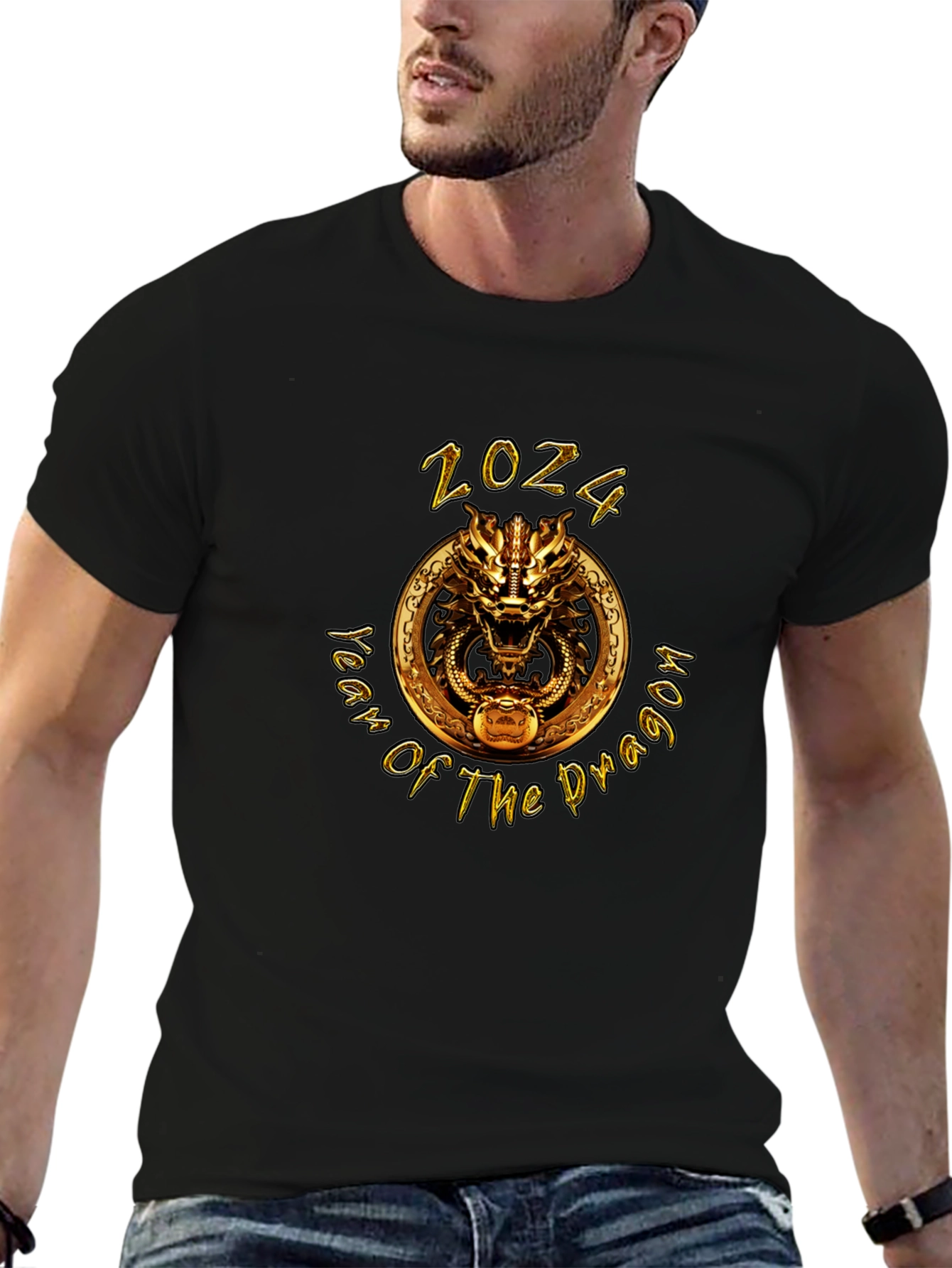 2024 Year of the Dragon Graphic T-Shirt