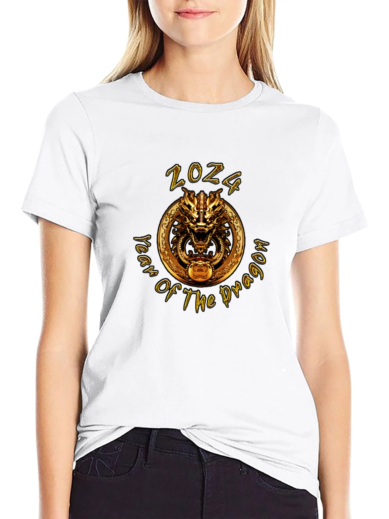 2024 Year of the Dragon Graphic T-Shirt