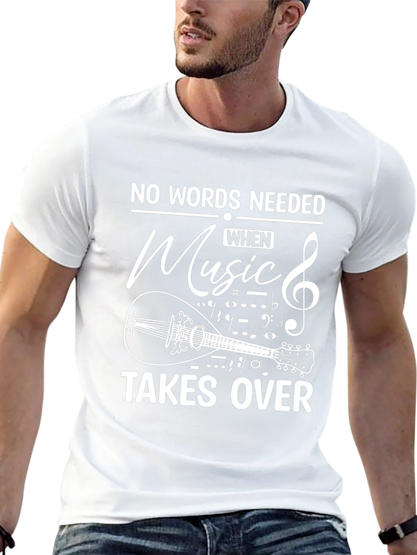 Music Lover T-Shirt - No Words Needed