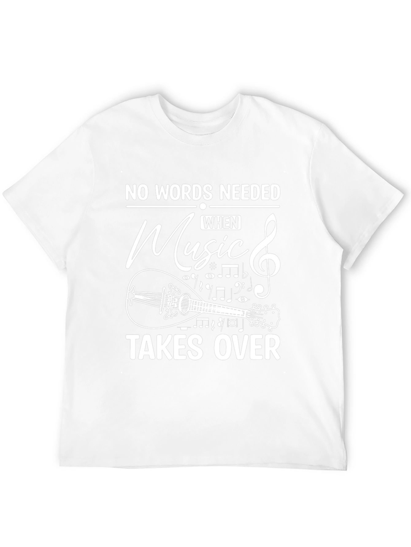 Music Lover T-Shirt - No Words Needed