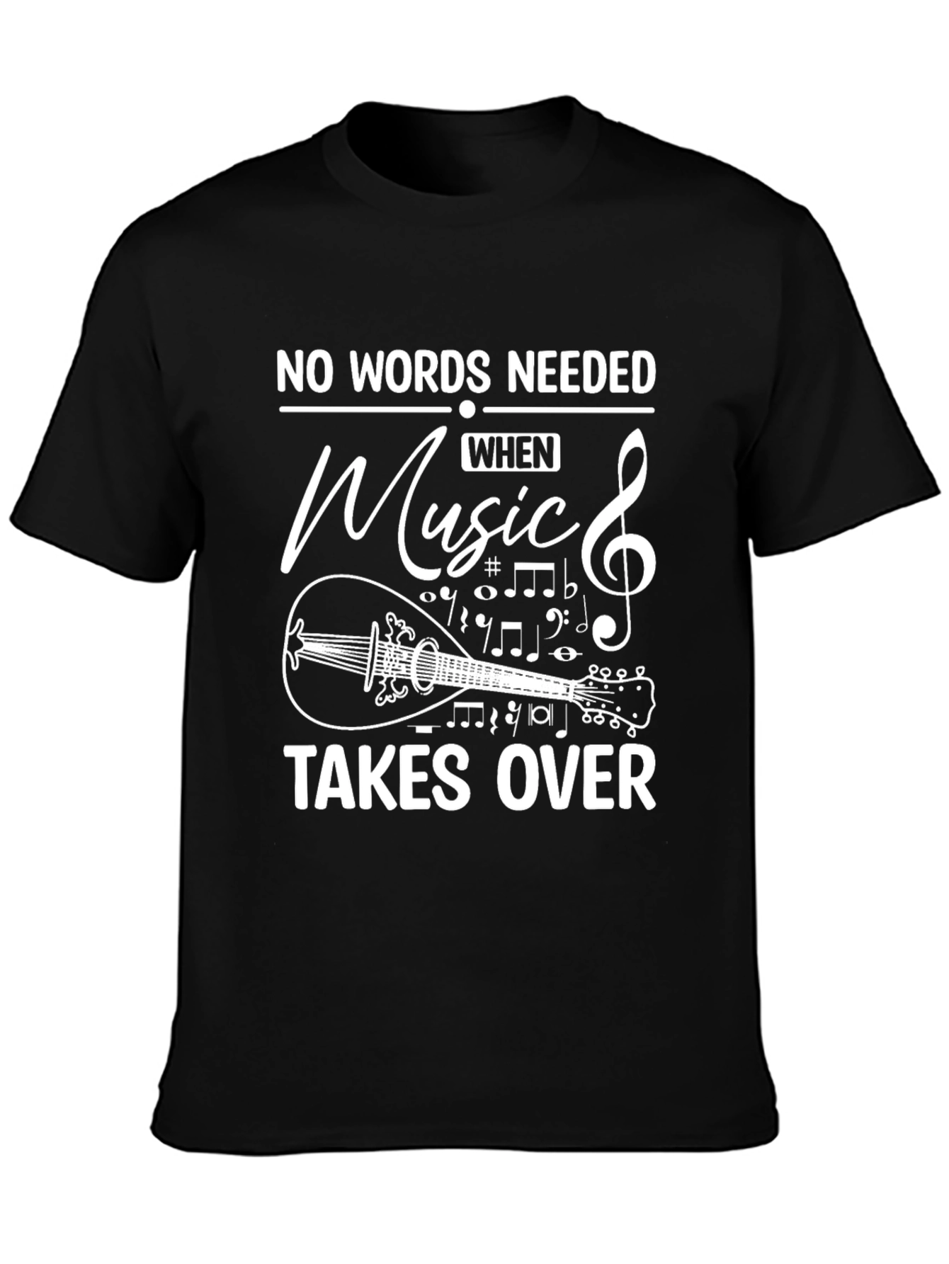 Music Lover T-Shirt - No Words Needed