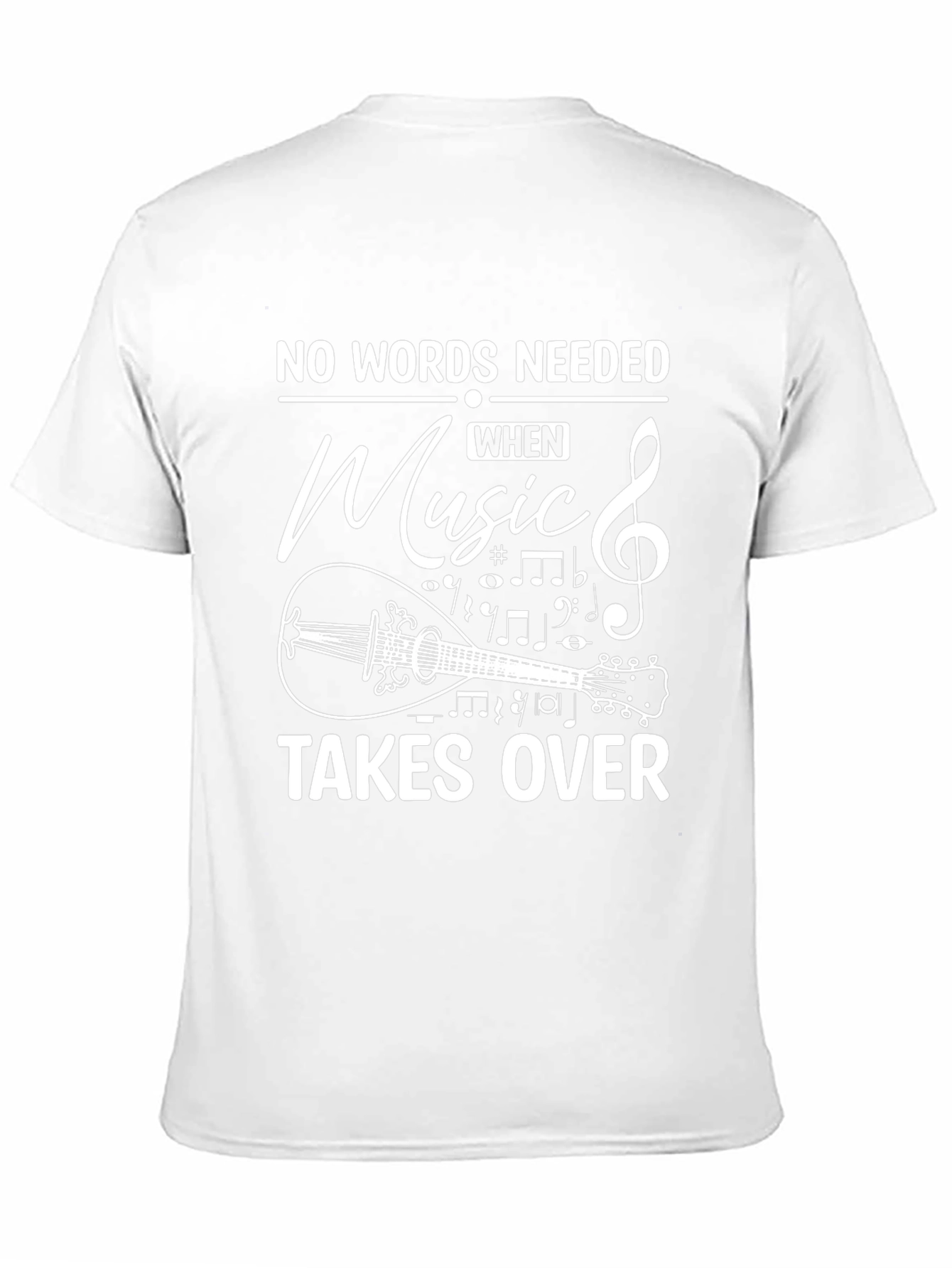 Music Lover T-Shirt - No Words Needed