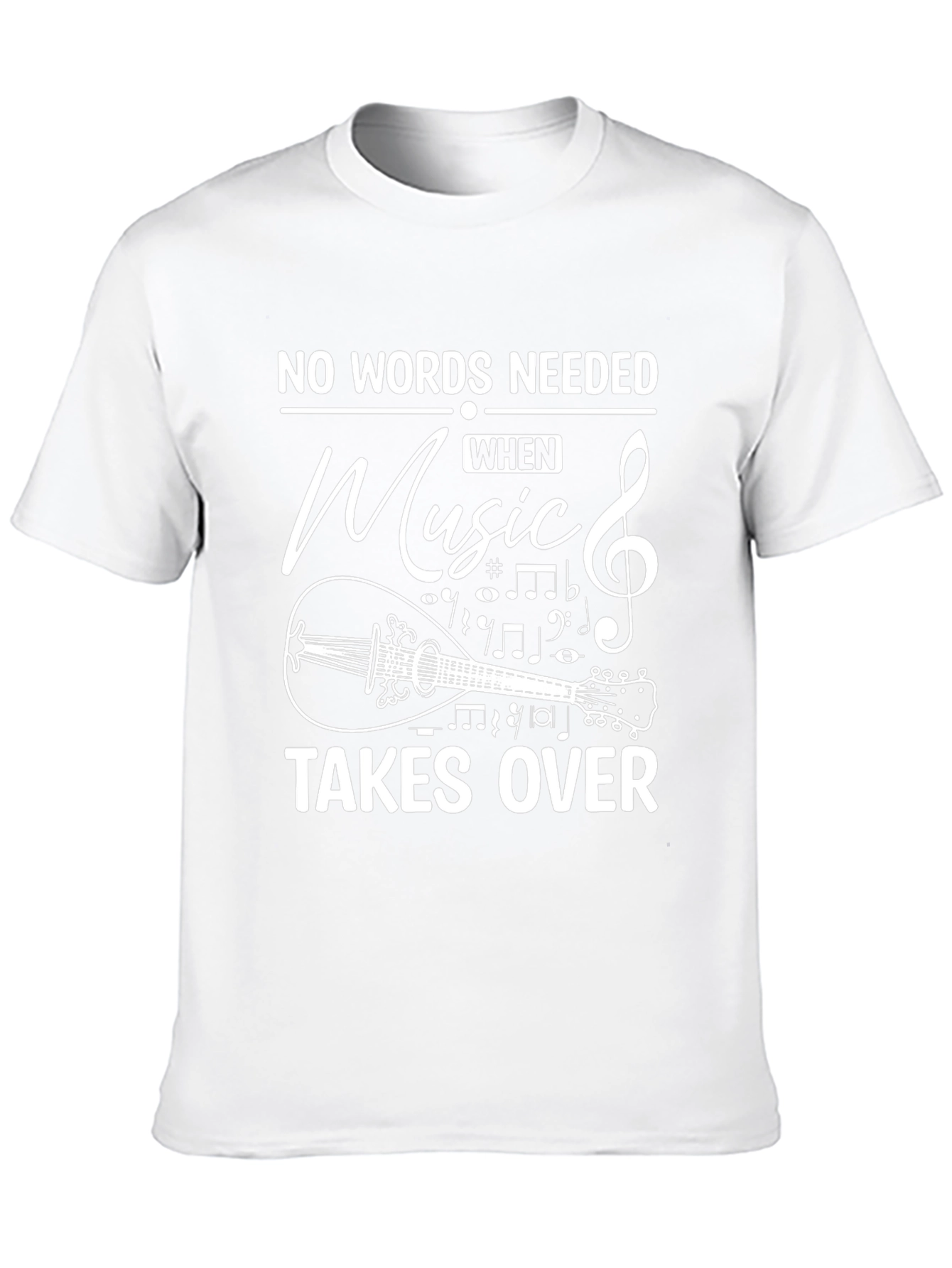 Music Lover T-Shirt - No Words Needed