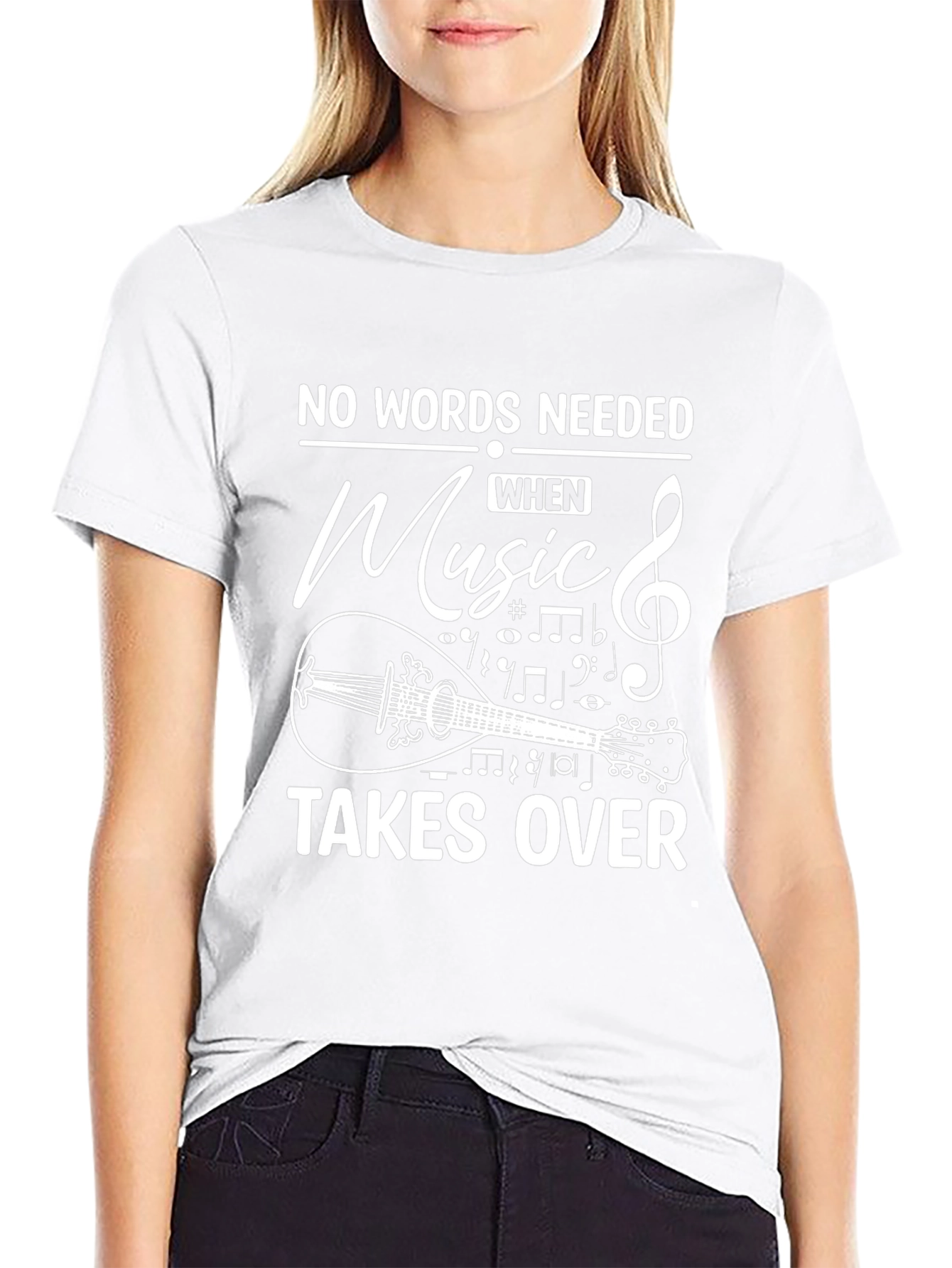Music Lover T-Shirt - No Words Needed