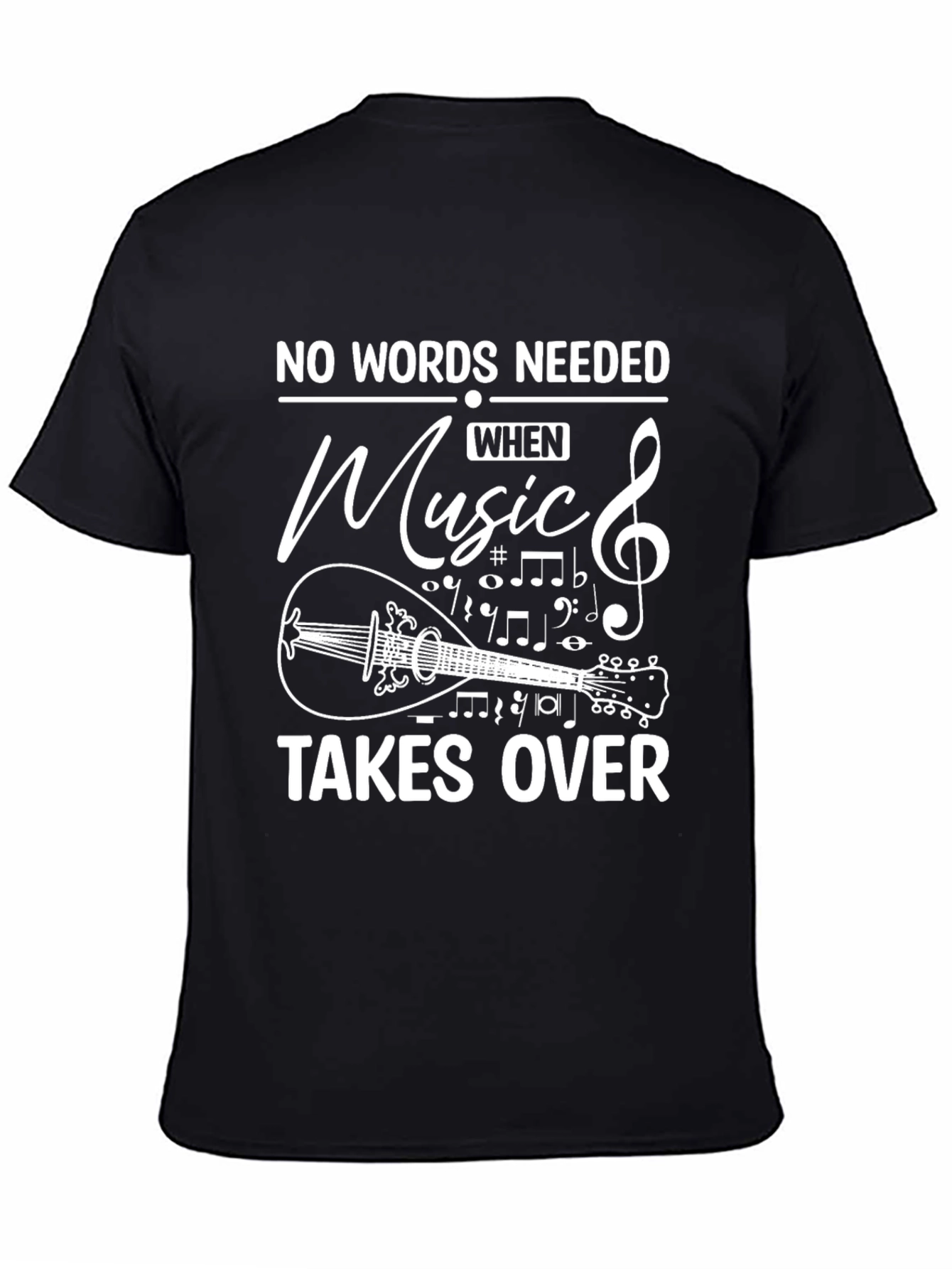 Music Lover T-Shirt - No Words Needed