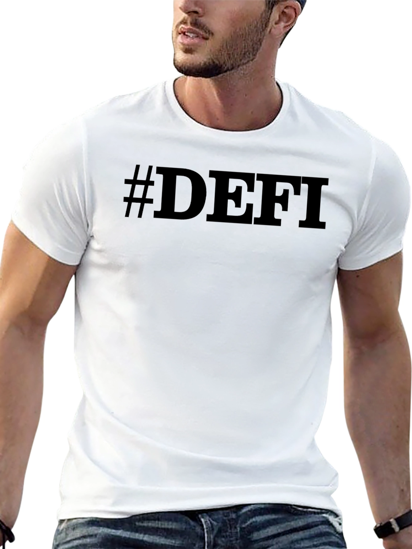 #DEFI Black T-Shirt - Crypto Currency