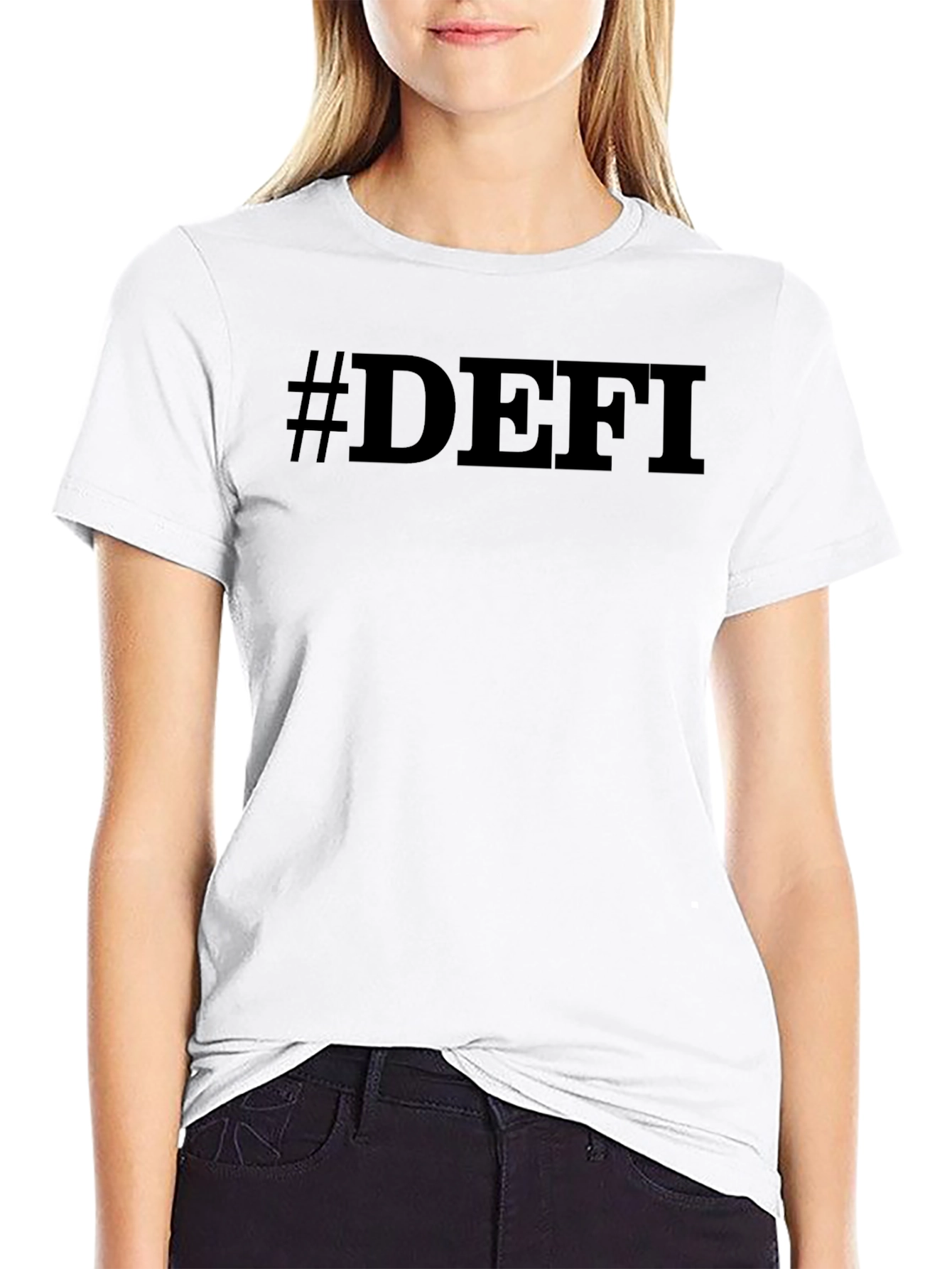 #DEFI Black T-Shirt - Crypto Currency