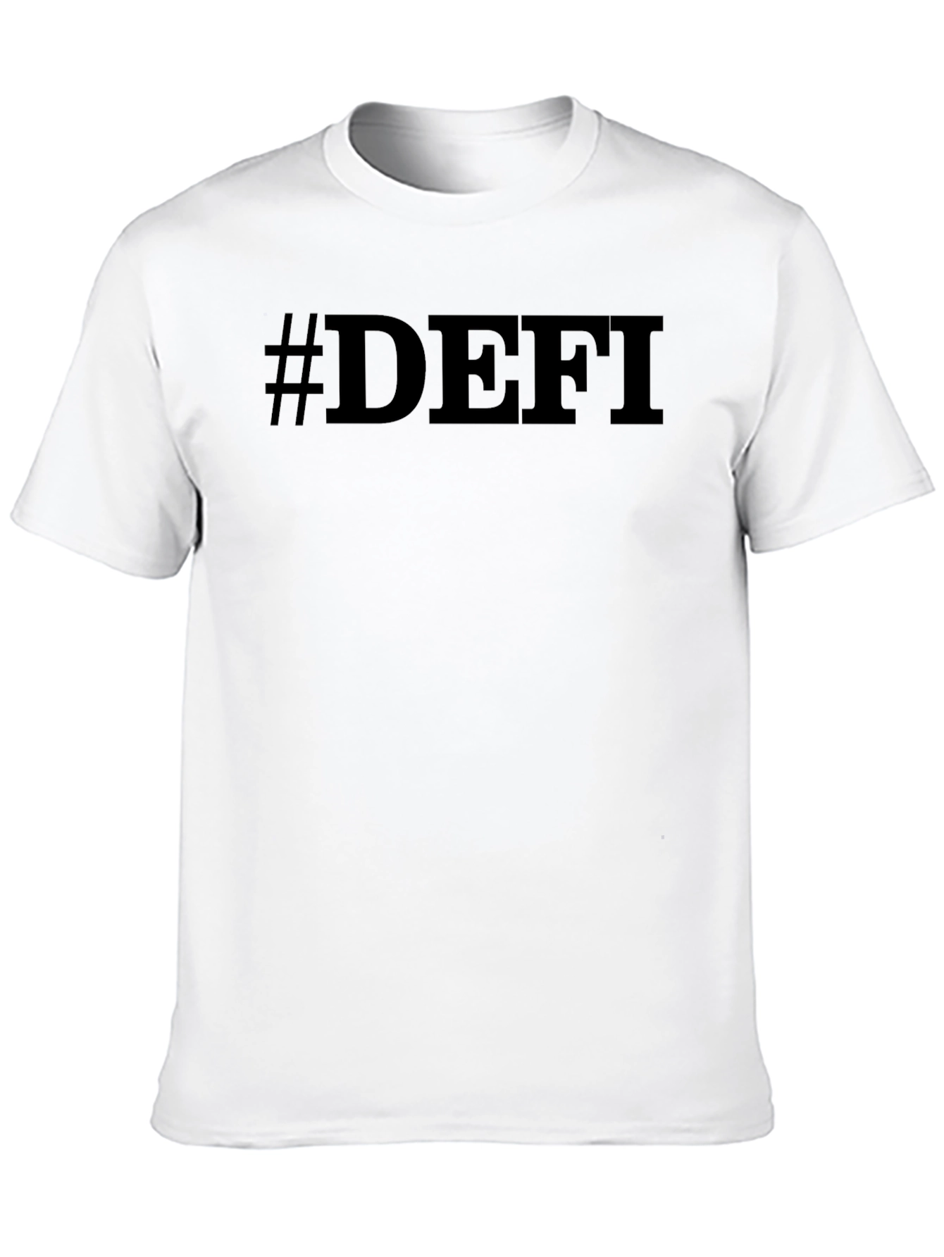 #DEFI Black T-Shirt - Crypto Currency