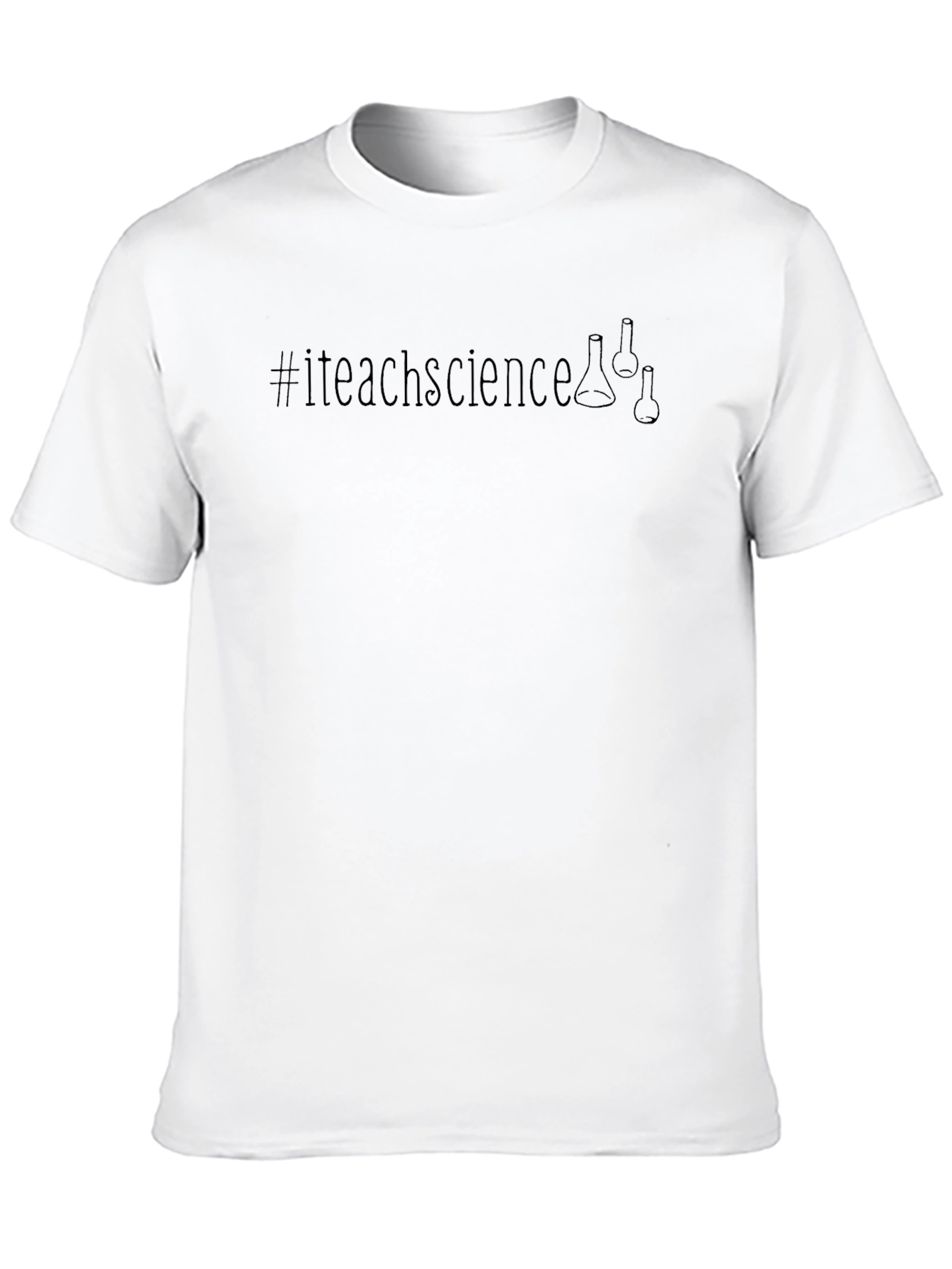 #iteachscience Graphic Tee - Science Teacher T-Shirt