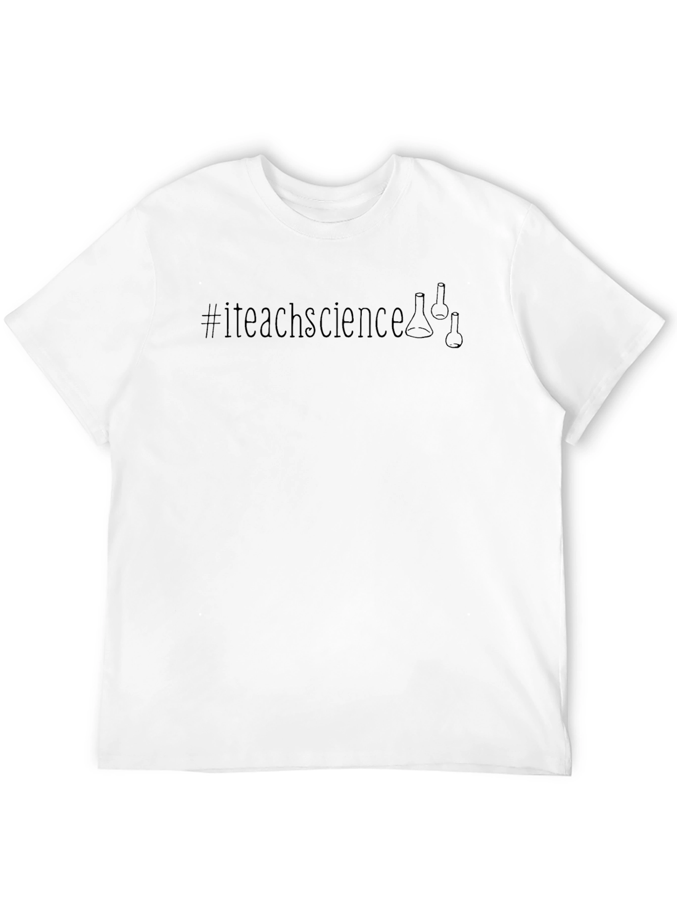 #iteachscience Graphic Tee - Science Teacher T-Shirt
