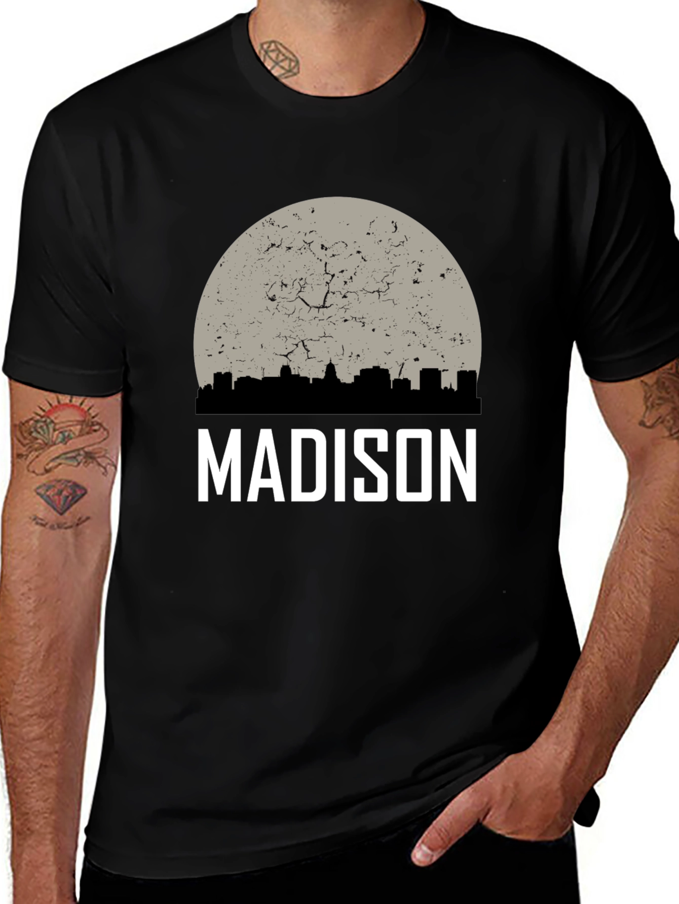 Madison Skyline T-Shirt - City Pride Tee