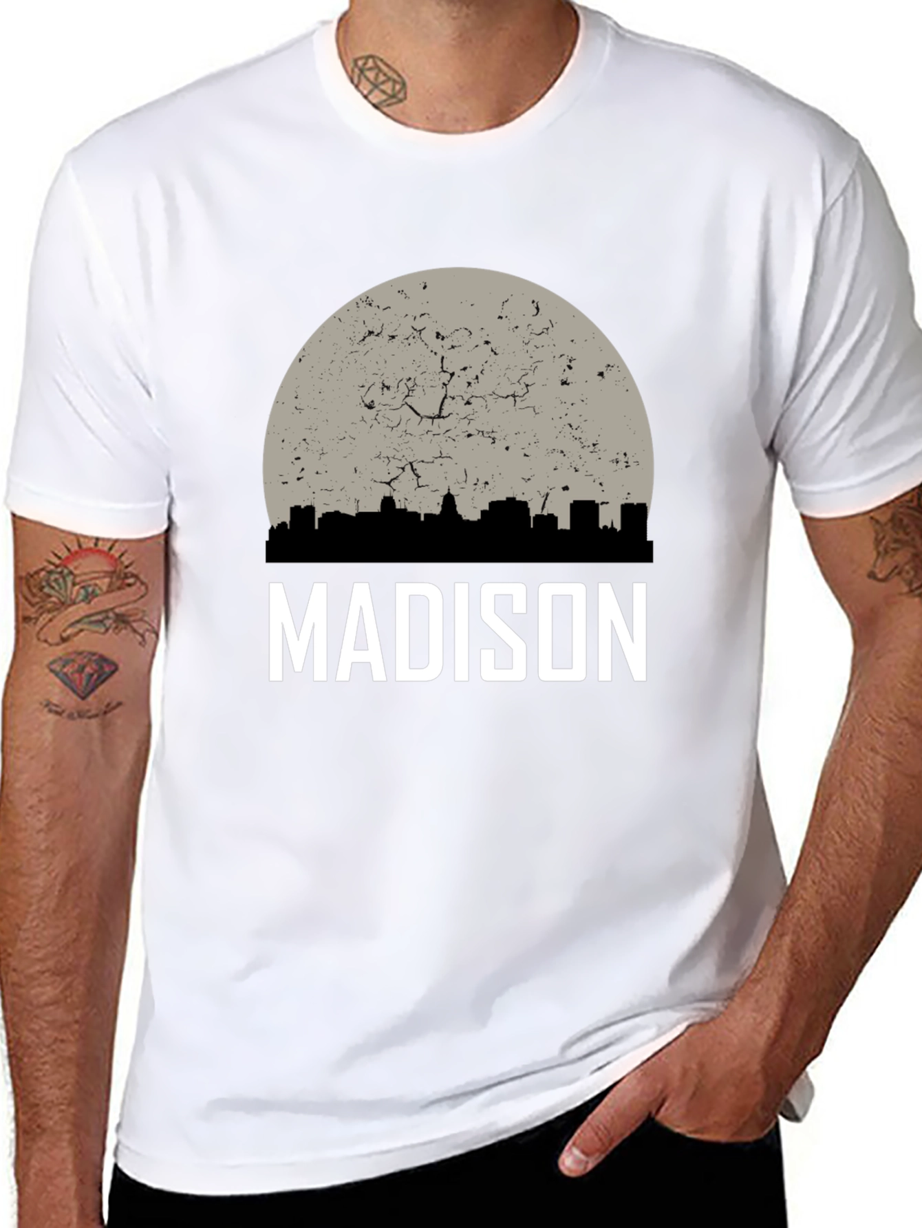 Madison Skyline T-Shirt - City Pride Tee