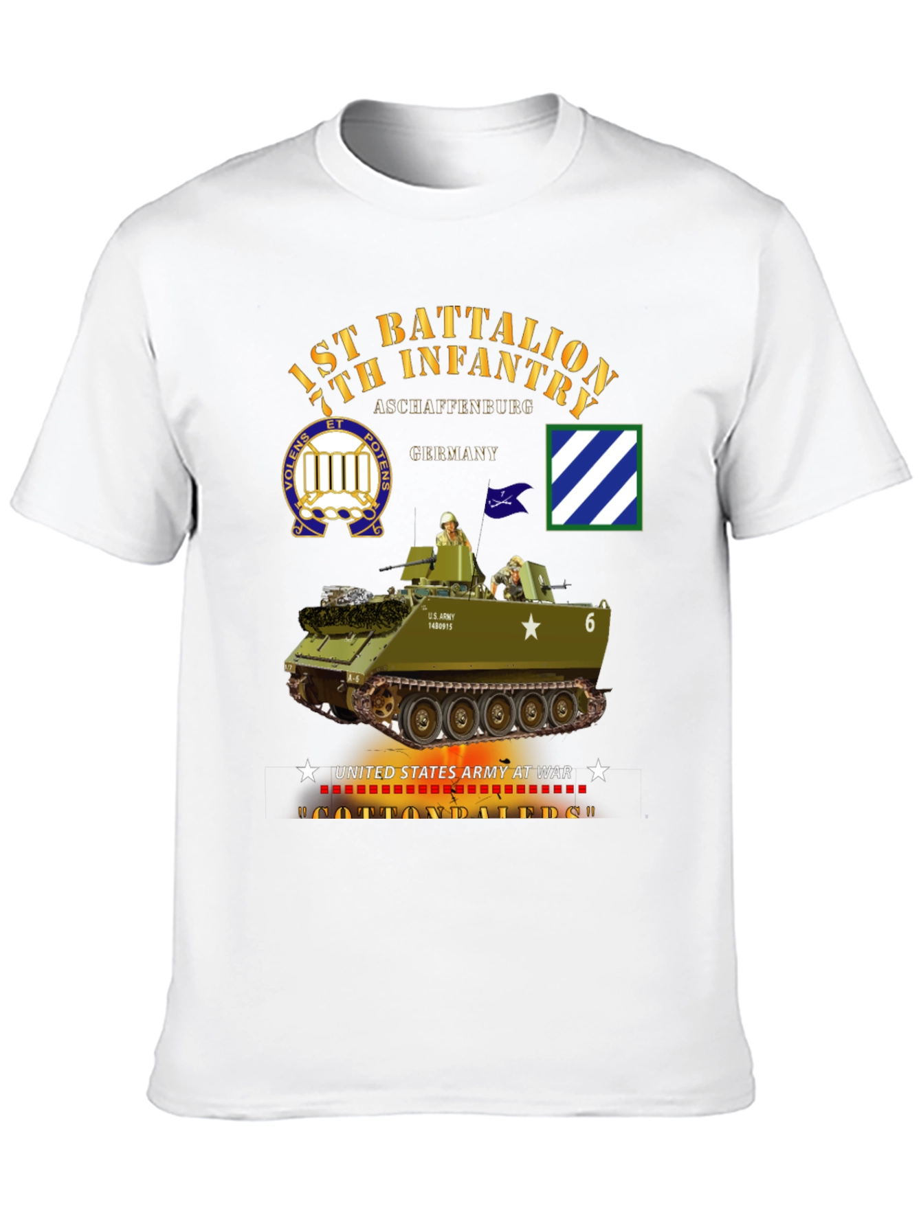 1st Battalion 7th Infantry T-Shirt
