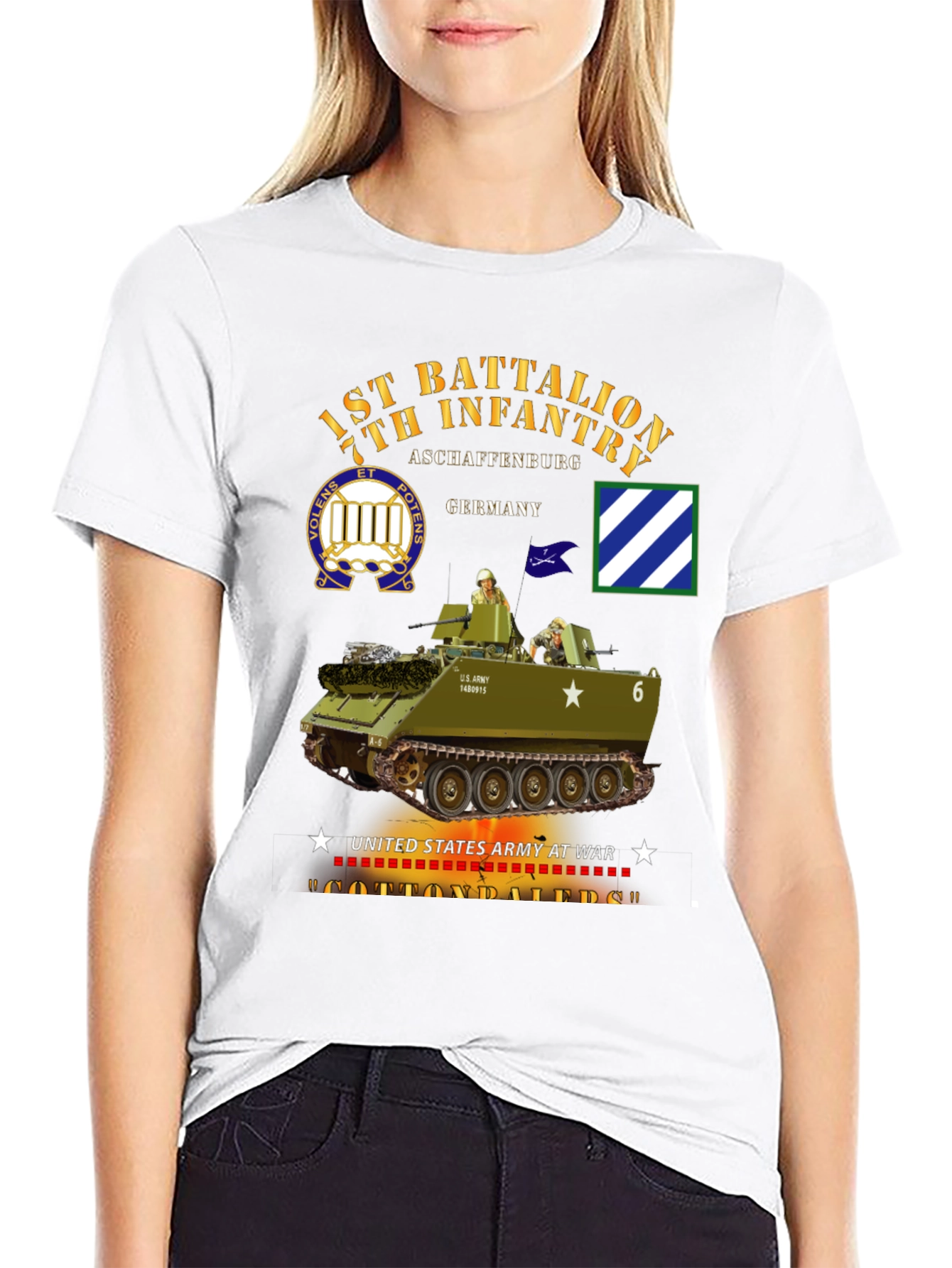 1st Battalion 7th Infantry T-Shirt