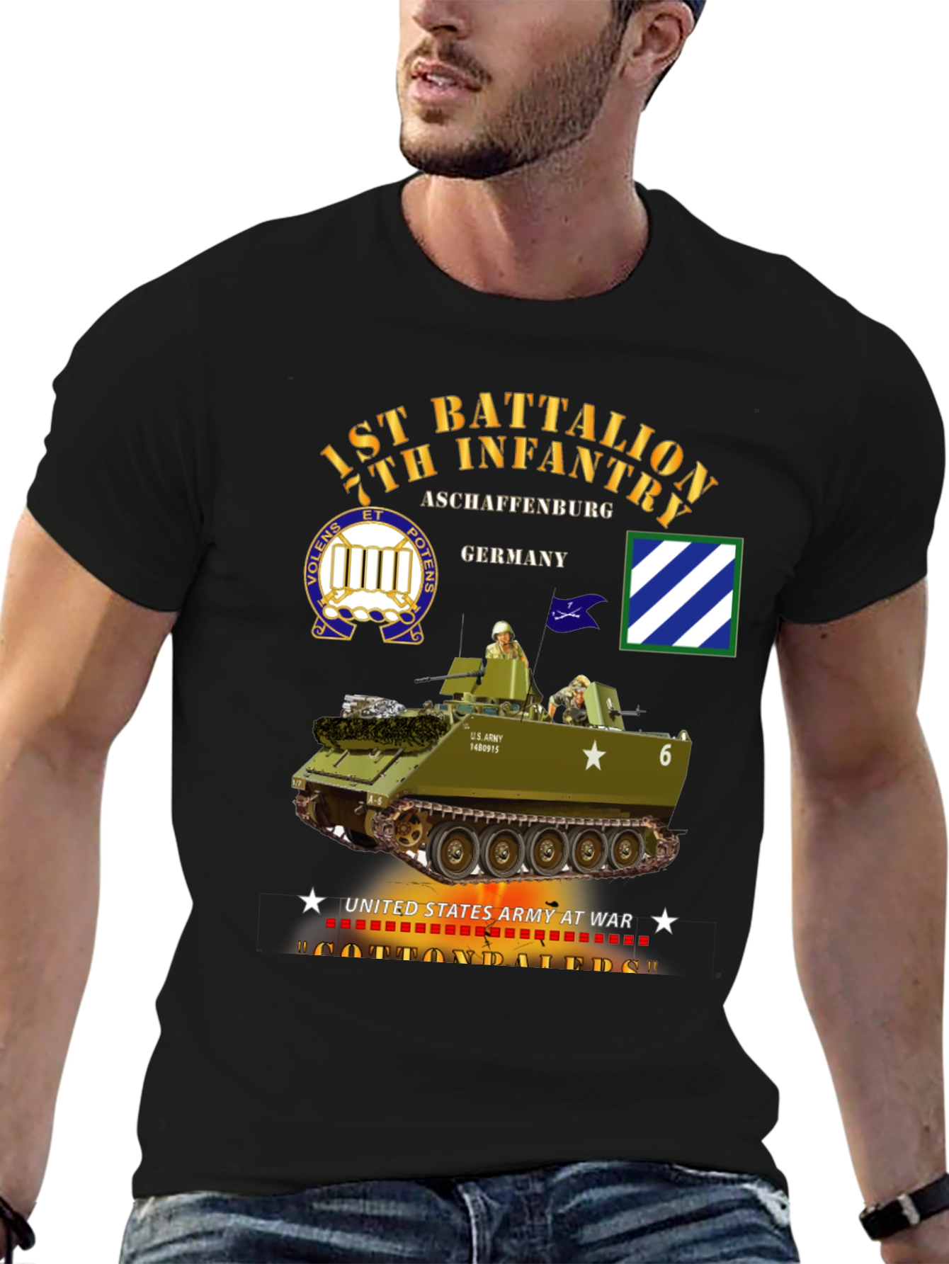 1st Battalion 7th Infantry T-Shirt