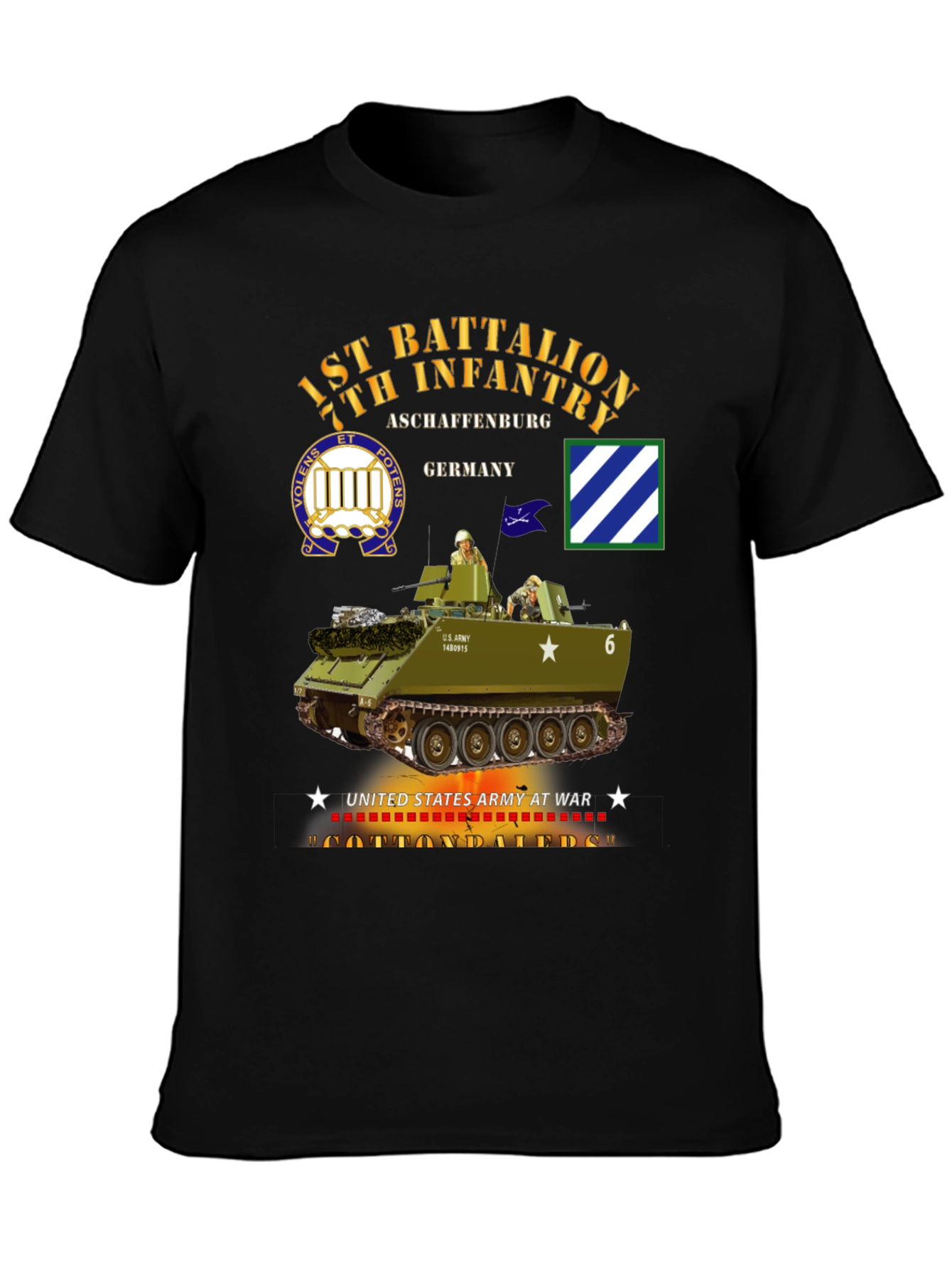 1st Battalion 7th Infantry T-Shirt