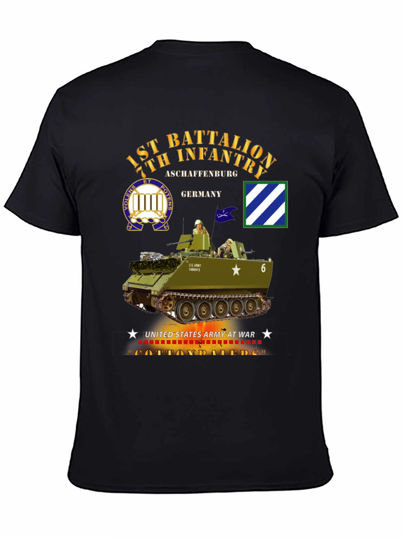 1st Battalion 7th Infantry T-Shirt