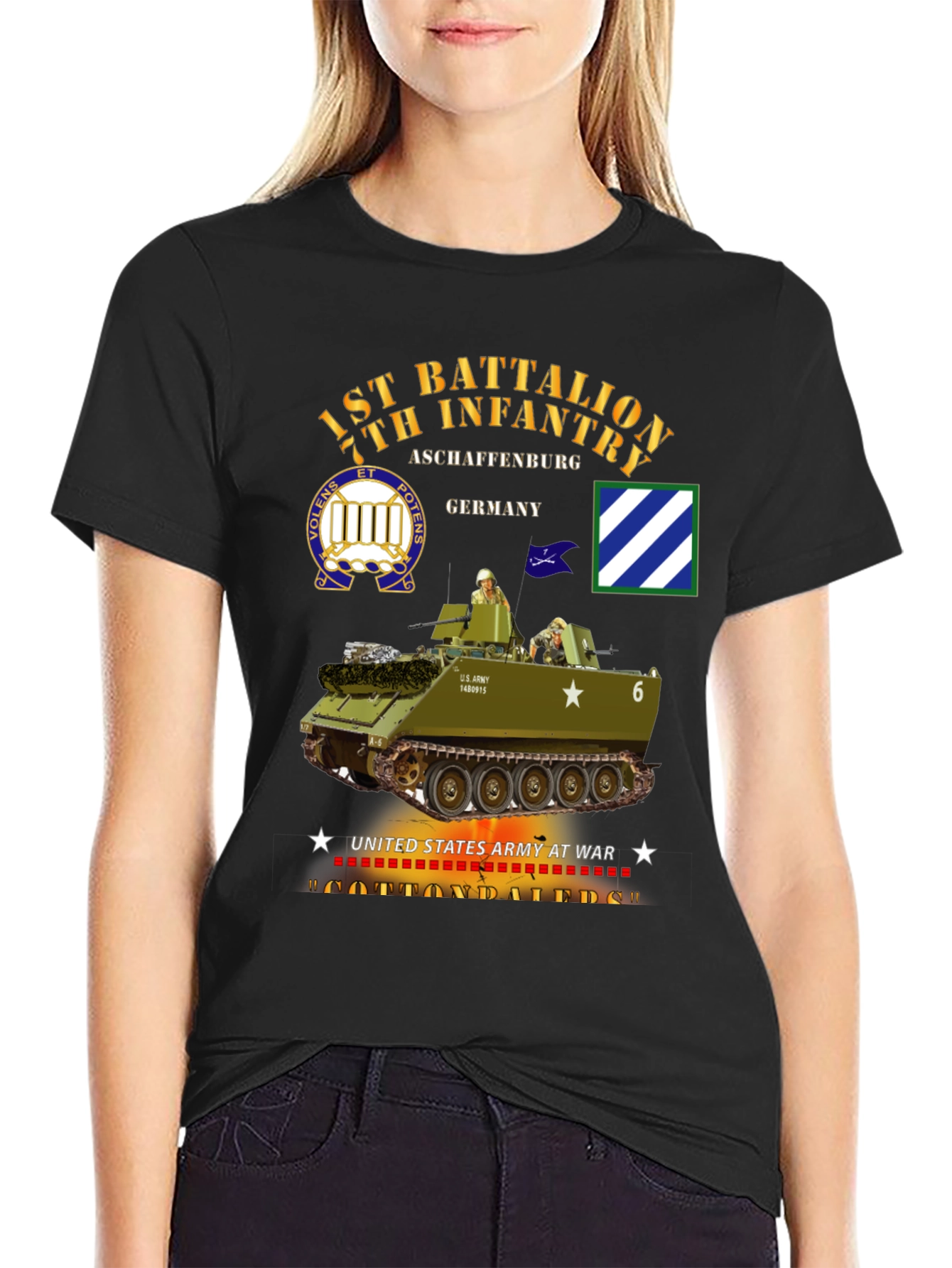 1st Battalion 7th Infantry T-Shirt