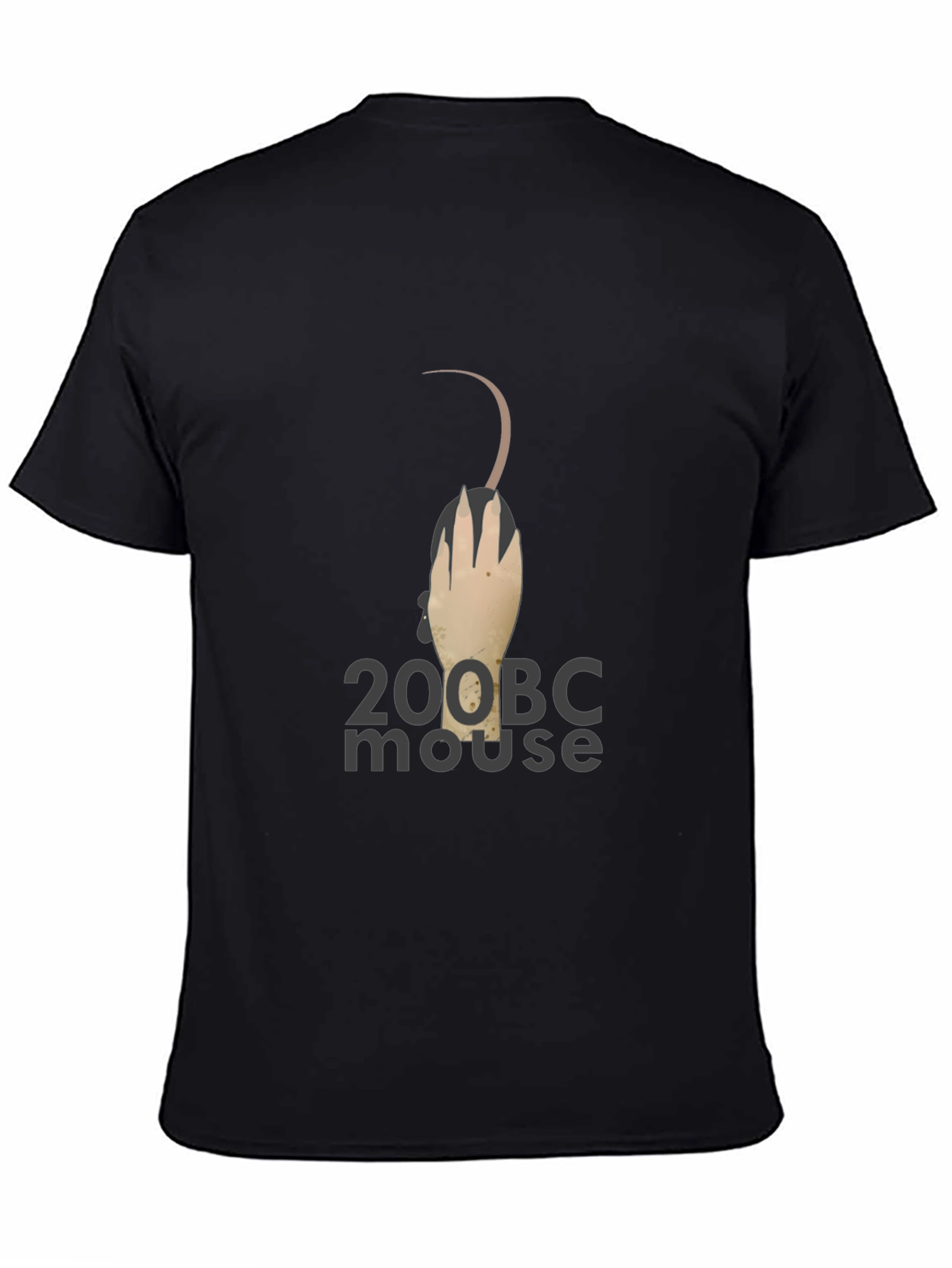 200 BC Mouse Graphic Tee - Unique Design