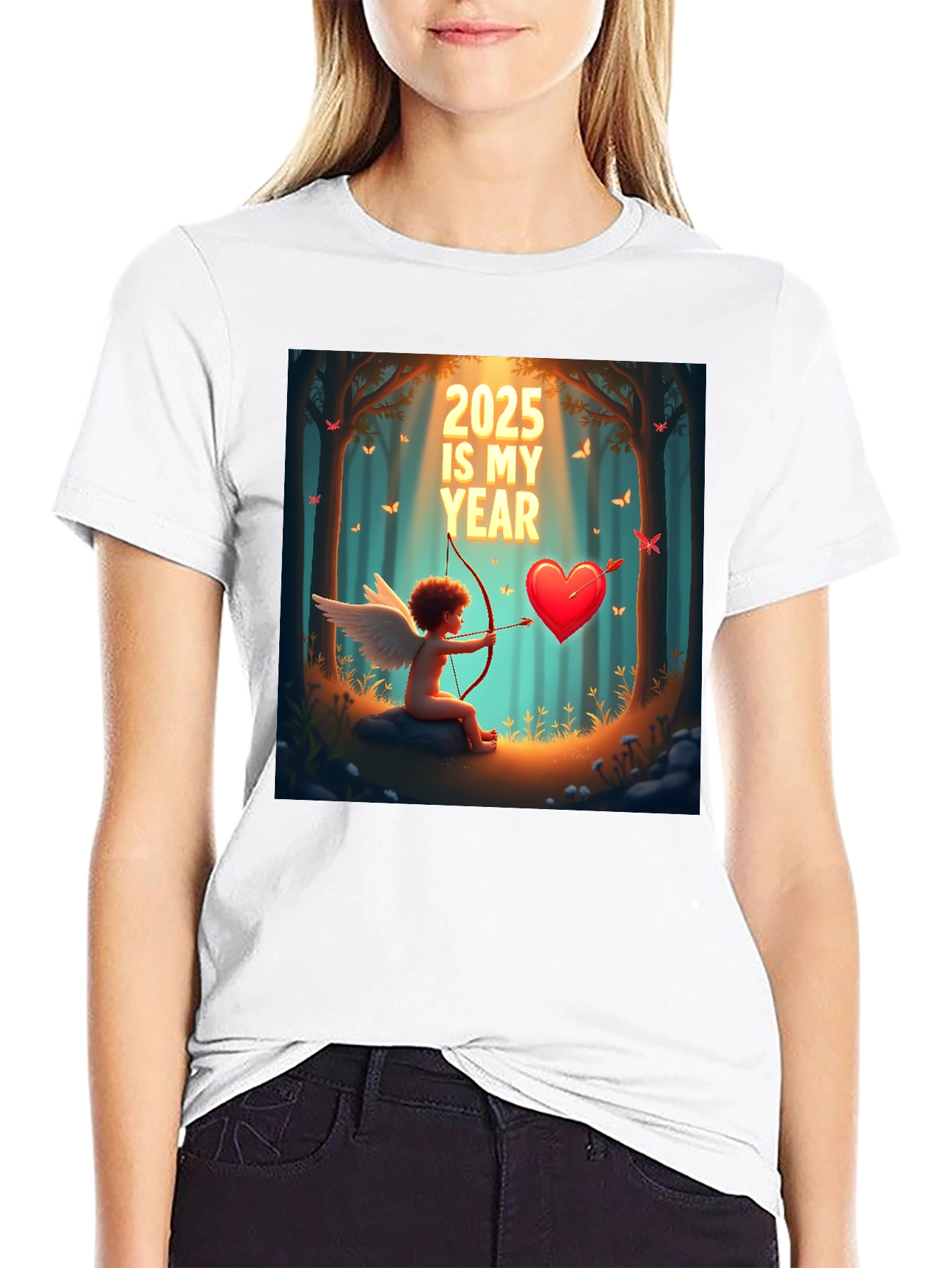 2025 Cupid T-Shirt: Valentines Year Tee