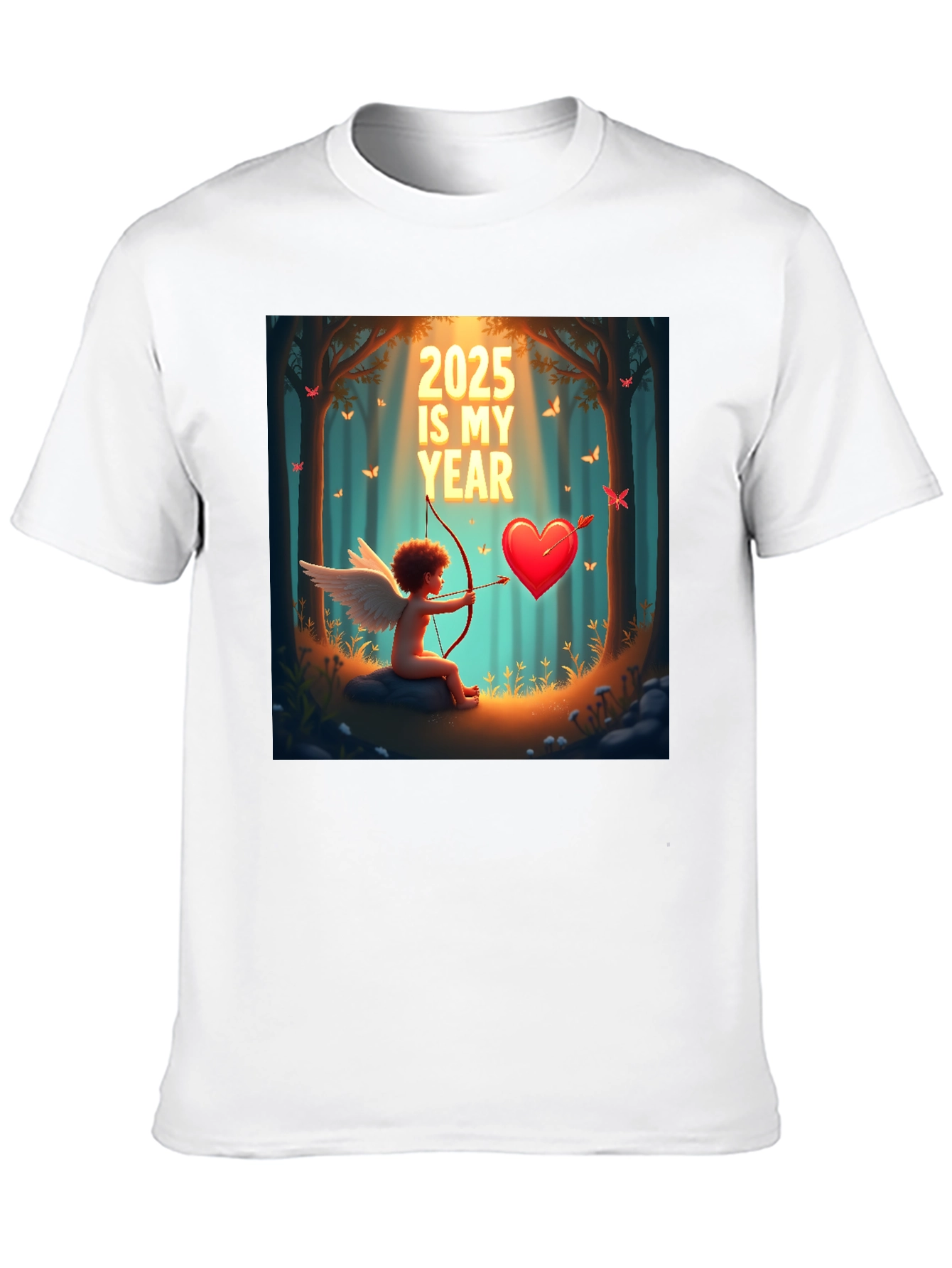 2025 Cupid T-Shirt: Valentines Year Tee