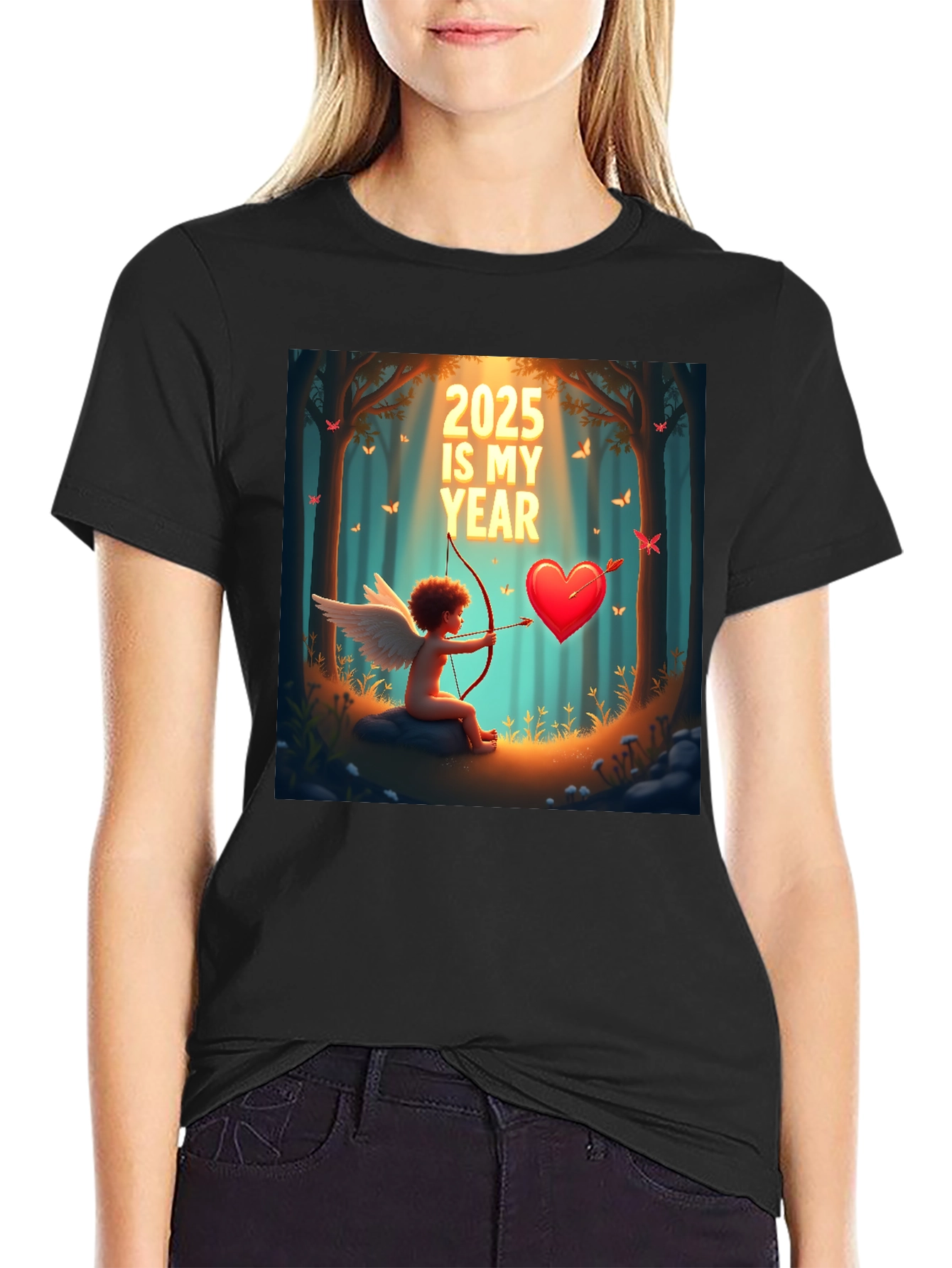 2025 Cupid T-Shirt: Valentines Year Tee