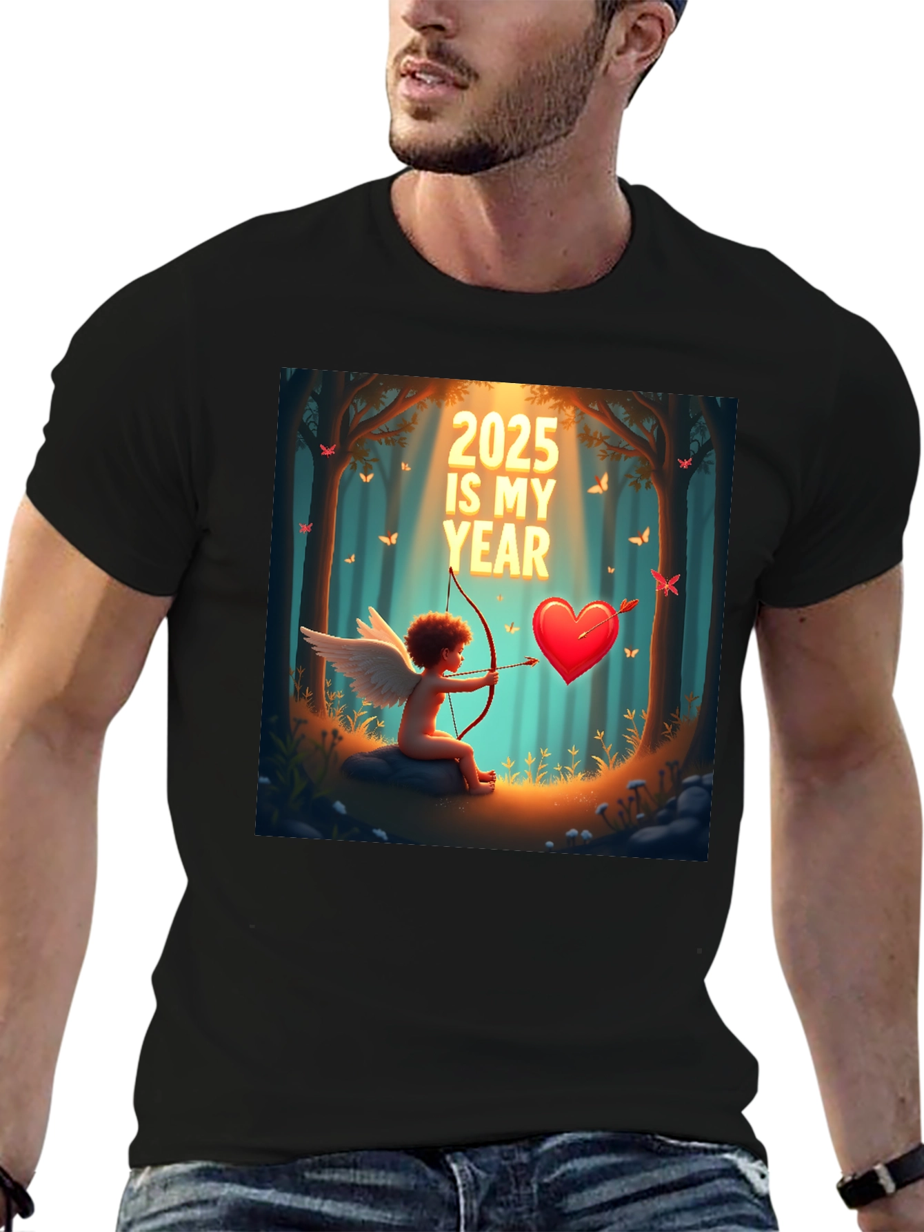 2025 Cupid T-Shirt: Valentines Year Tee