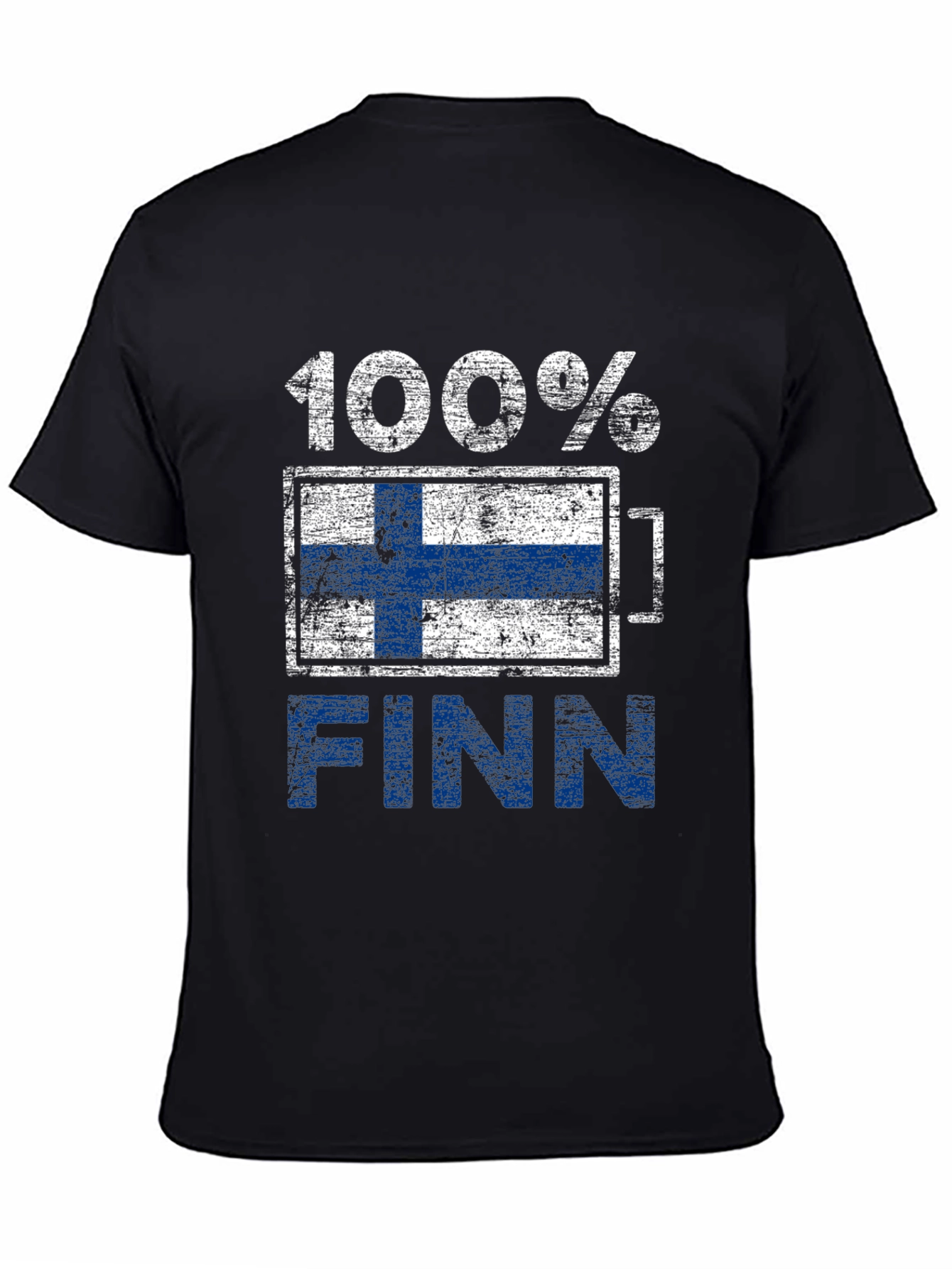 100% Finn T-Shirt Finland Flag