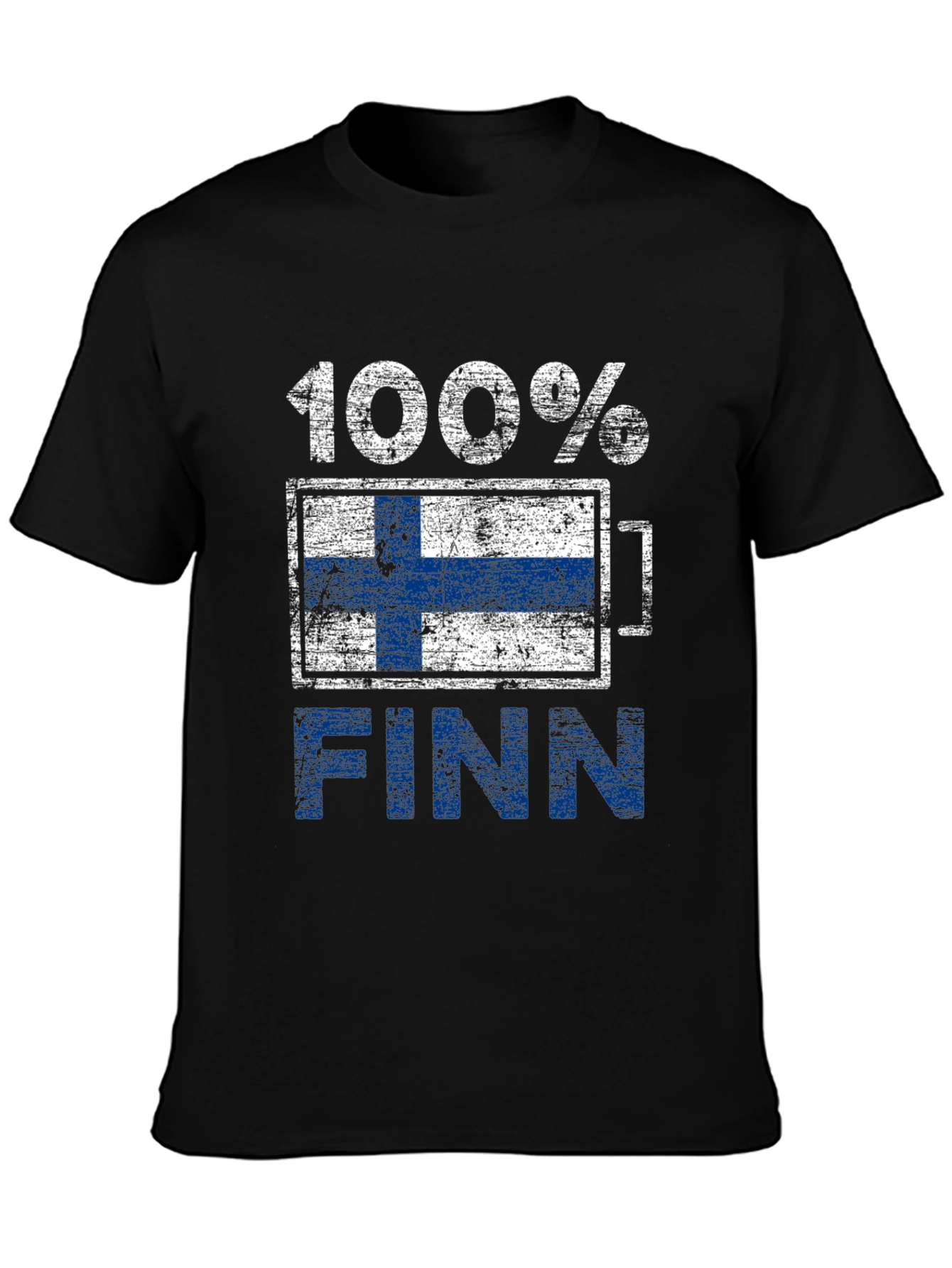 100% Finn T-Shirt Finland Flag