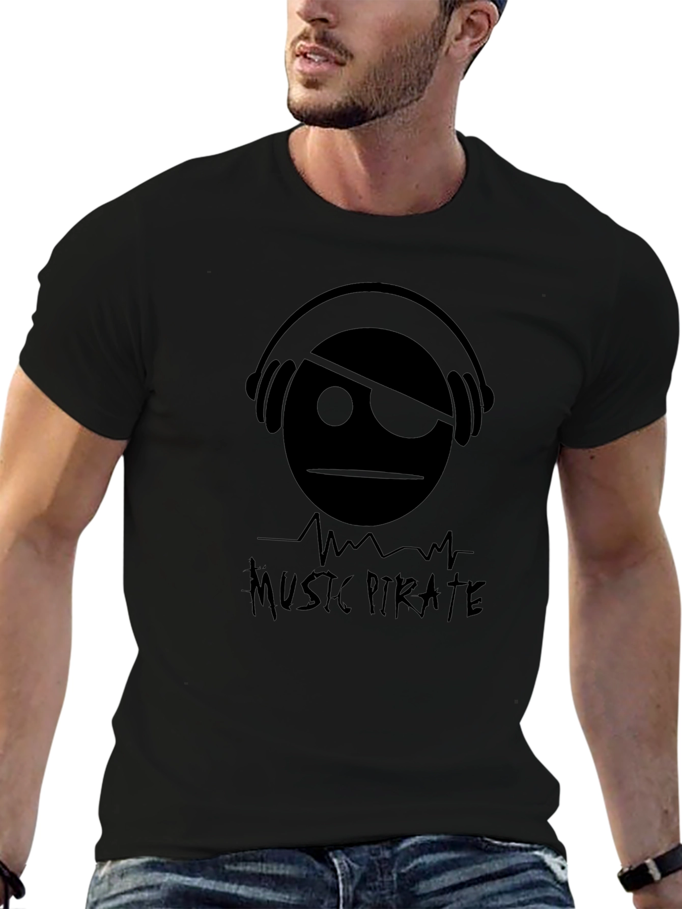 Music Pirate T-Shirt - Graphic Tee