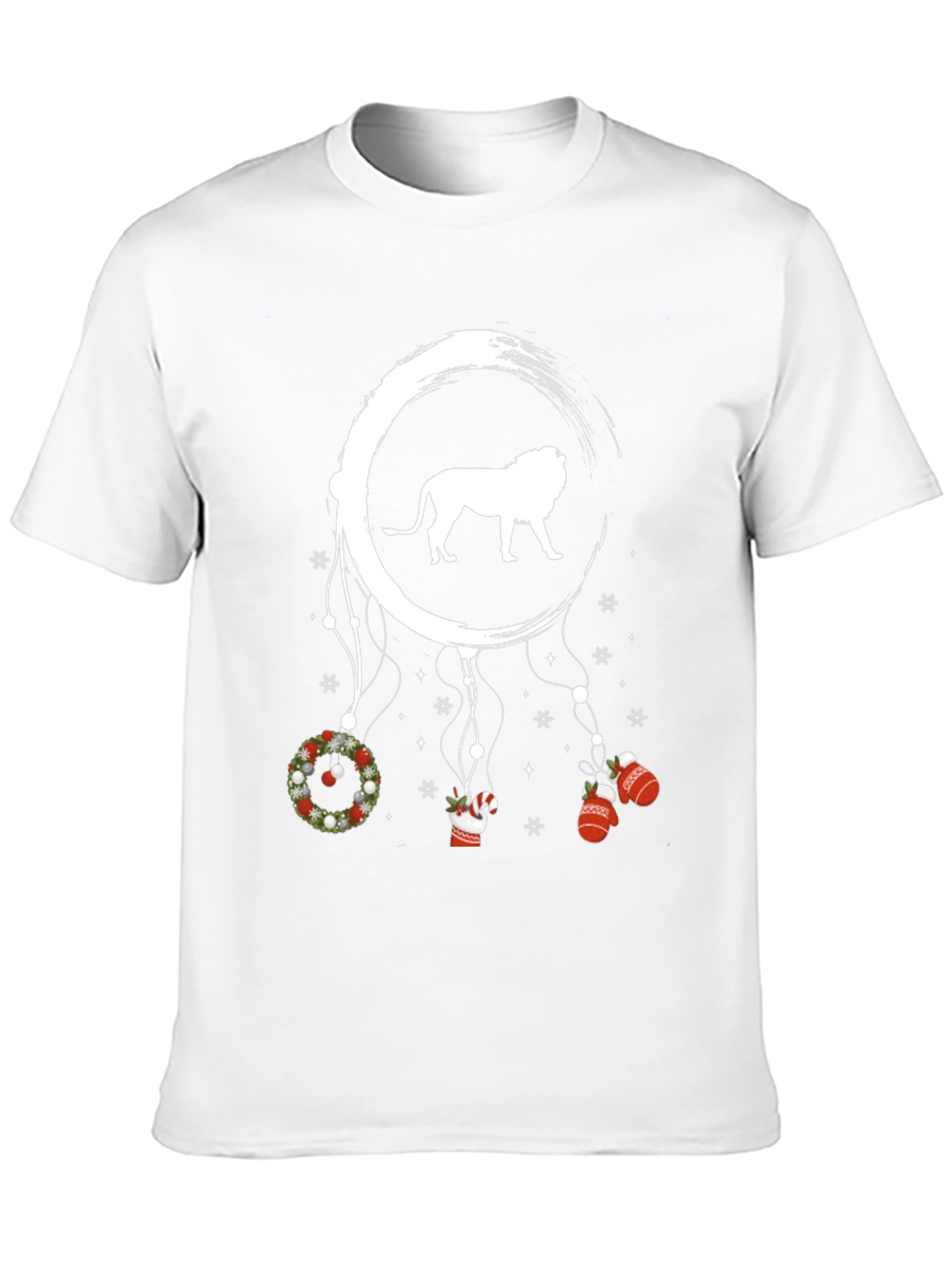 Lion Dreamcatcher Christmas T-Shirt