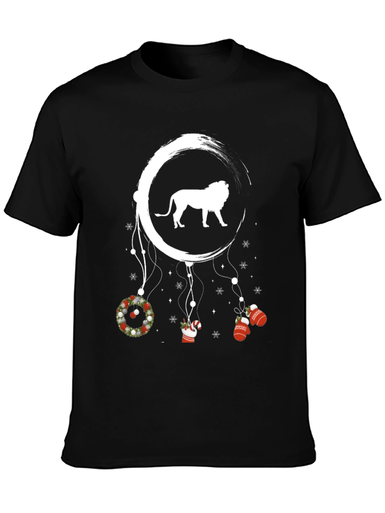 Lion Dreamcatcher Christmas T-Shirt