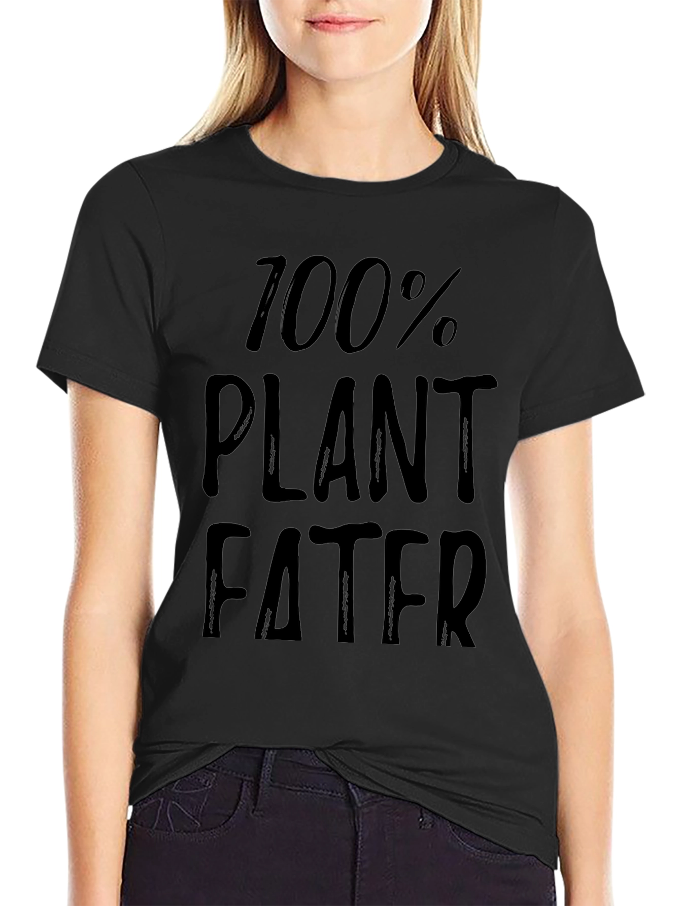 100% Plant Eater T-Shirt - Vegan Lifestyle Tee
