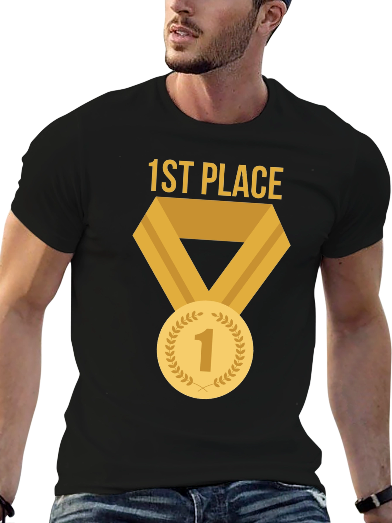 1st Place Winner T-Shirt - Gold Medal Design