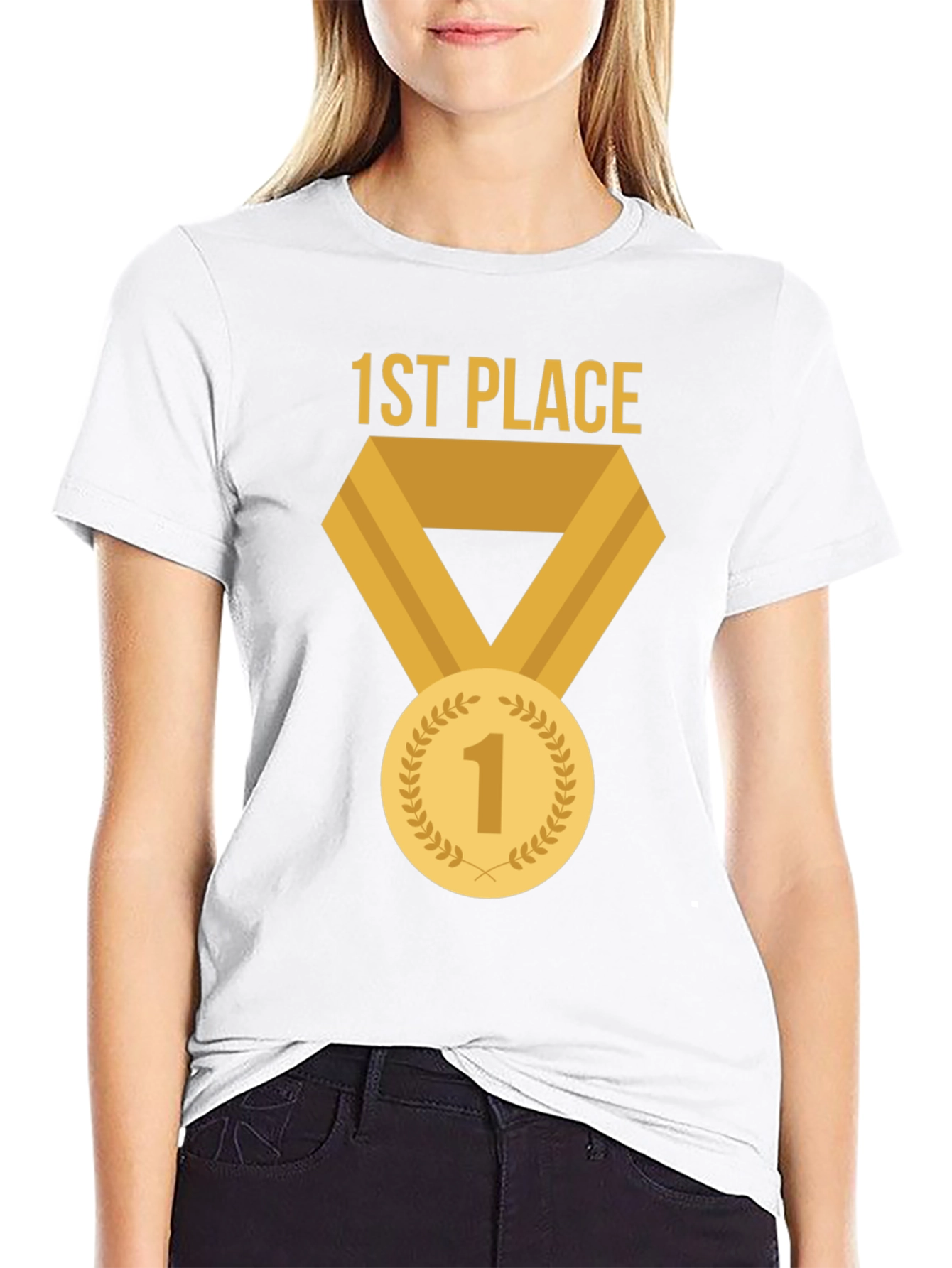 1st Place Winner T-Shirt - Gold Medal Design