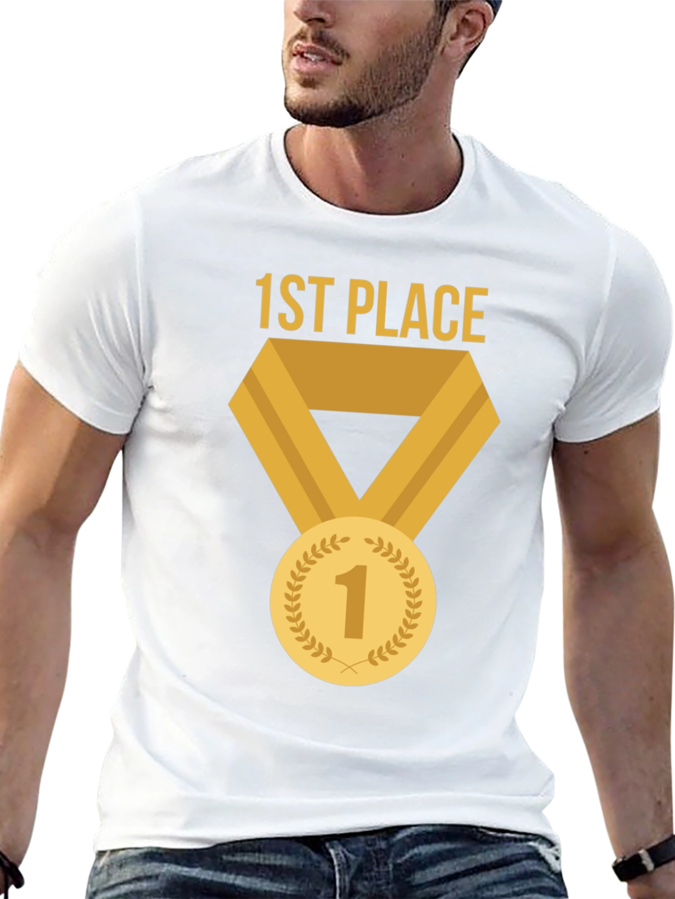 1st Place Winner T-Shirt - Gold Medal Design